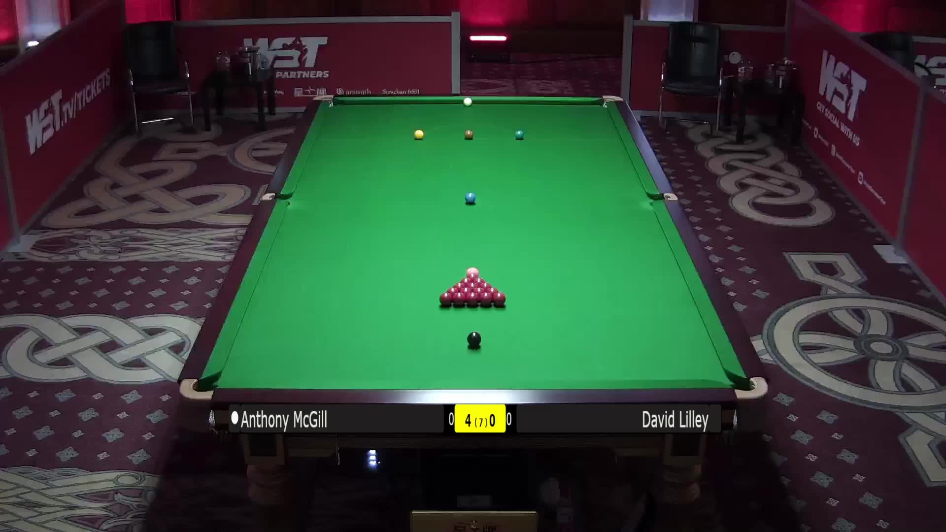 阿里·卡特vs亚纶·希尔 2021威尔士公开赛 清流