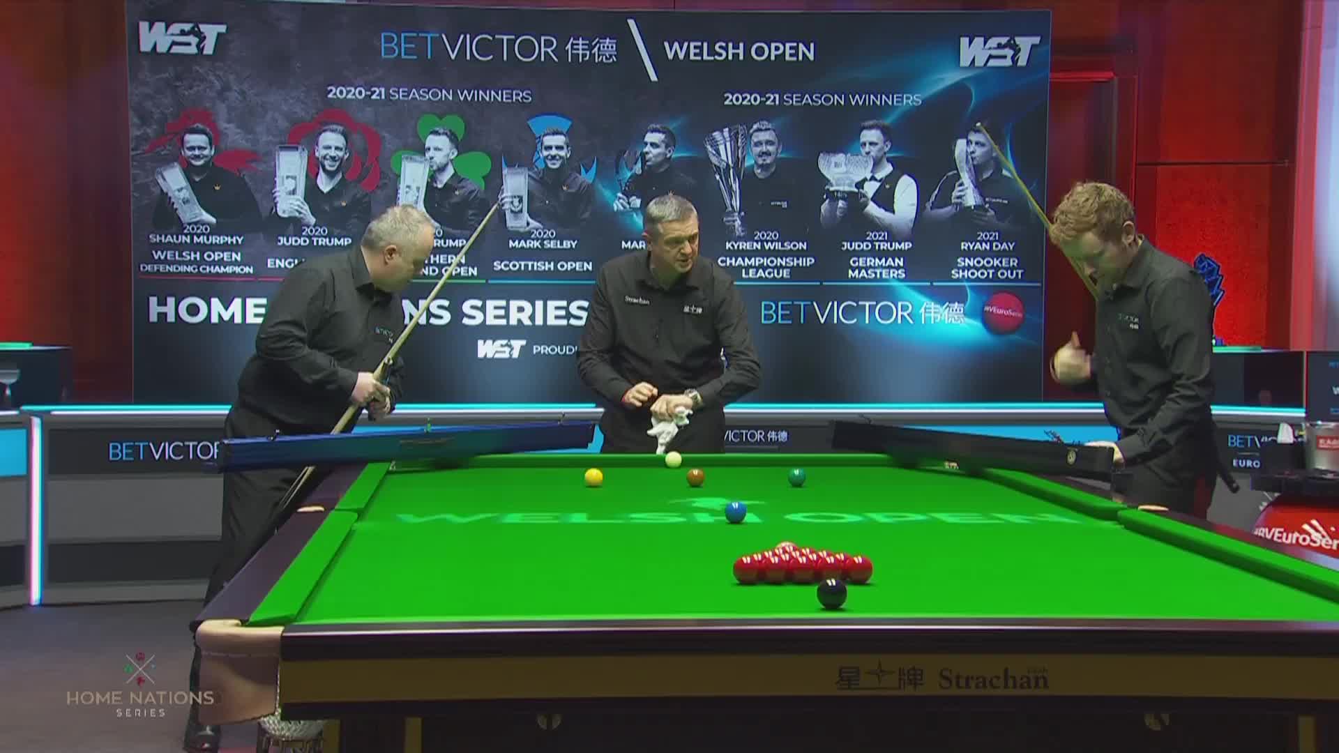 约翰·希金斯VS本·沃拉斯顿 2021威尔士公开赛 清流