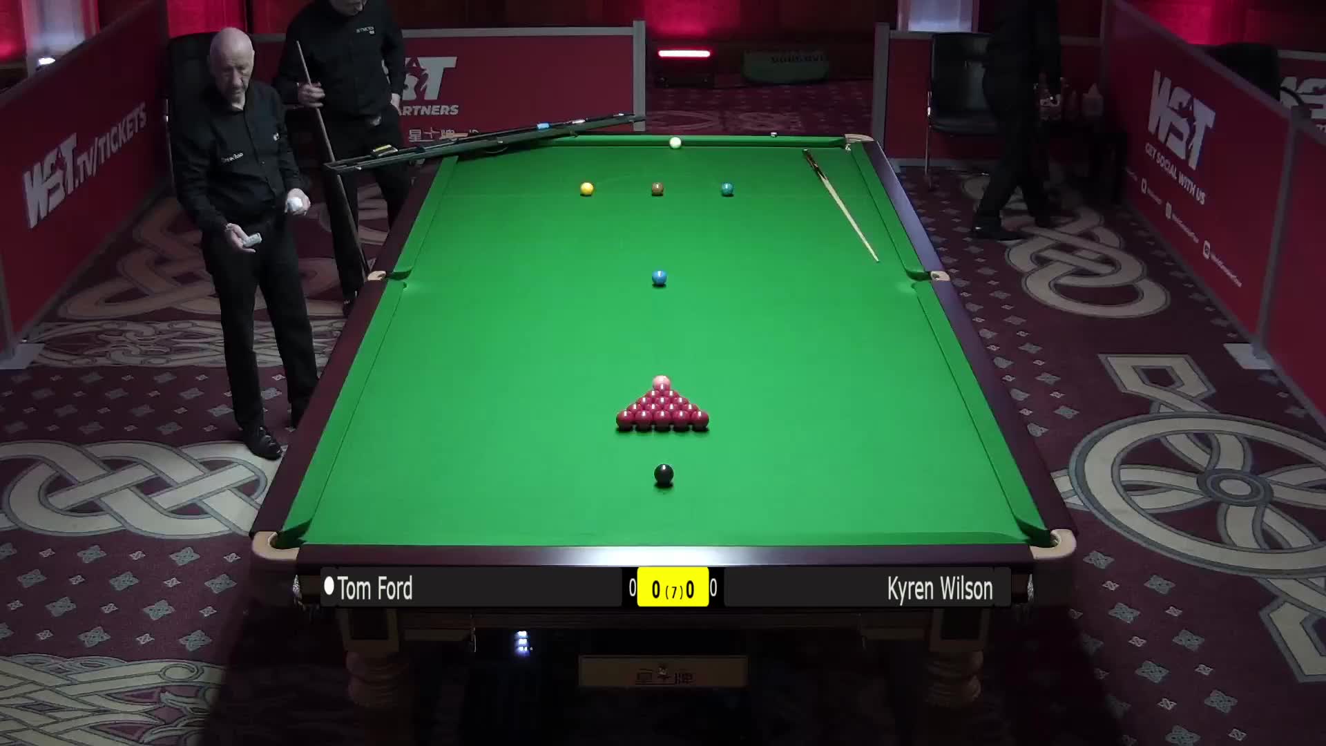 汤姆·福德VS凯伦·威尔逊 2021威尔士公开赛 清流