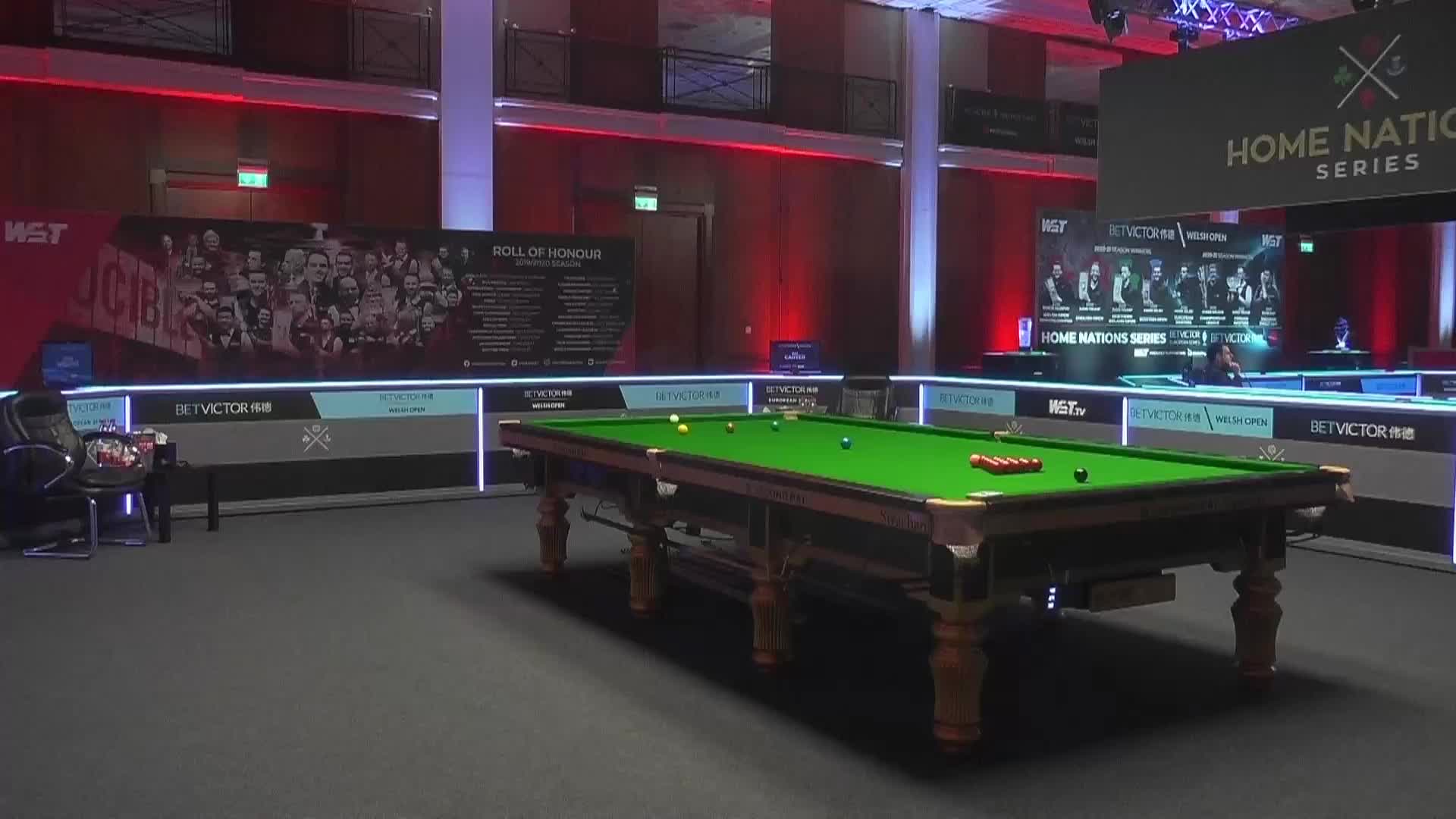 约翰·希金斯  VS  阿里·卡特 2021威尔士公开赛 清流