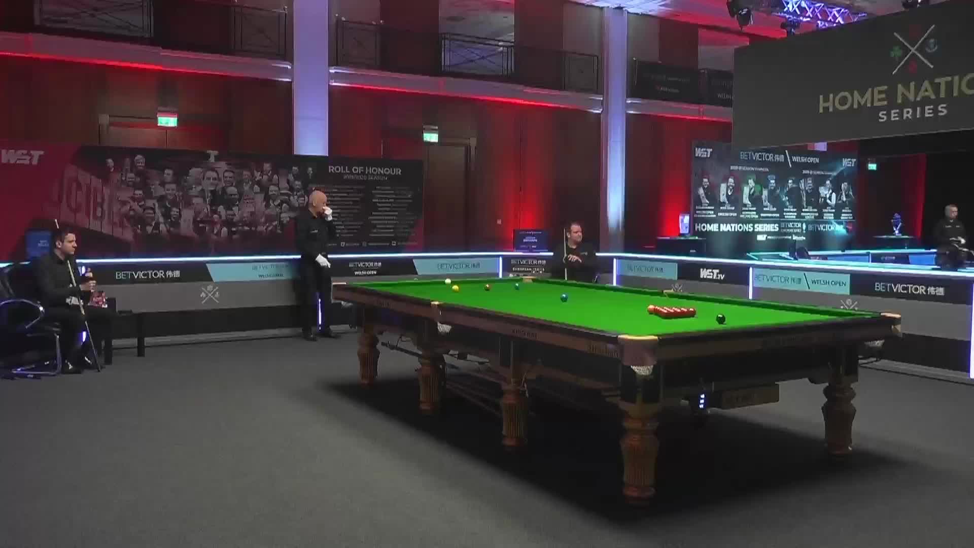 马克·塞尔比vs乔丹·布朗 2021威尔士公开赛 清流上半场