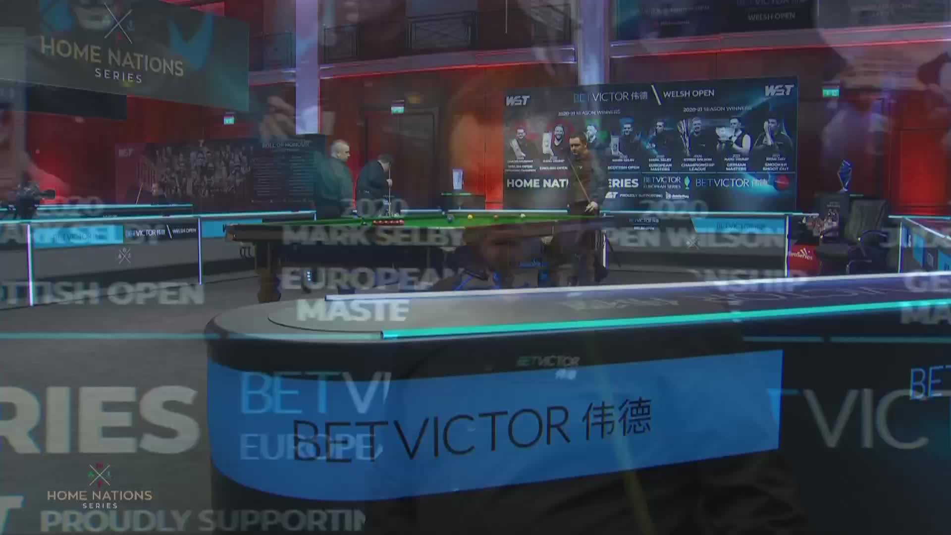 肖恩·墨非vs斯蒂芬·马奎尔  2021威尔士公开赛 清流下半场