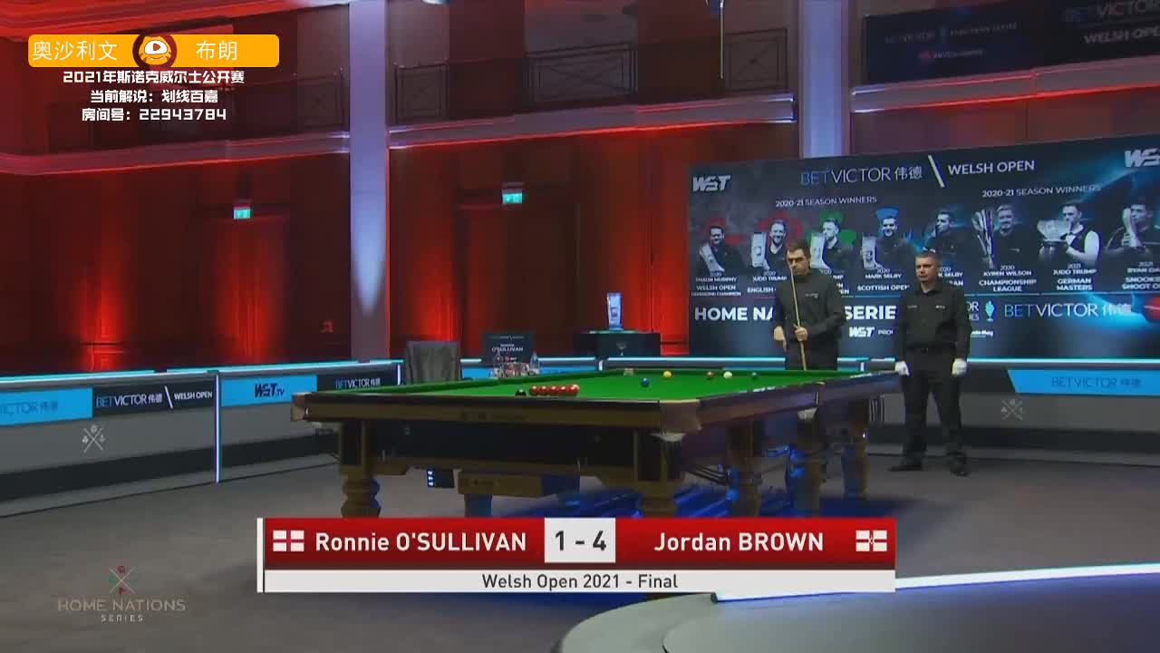 火老师差点打成147 威尔士公开赛决赛