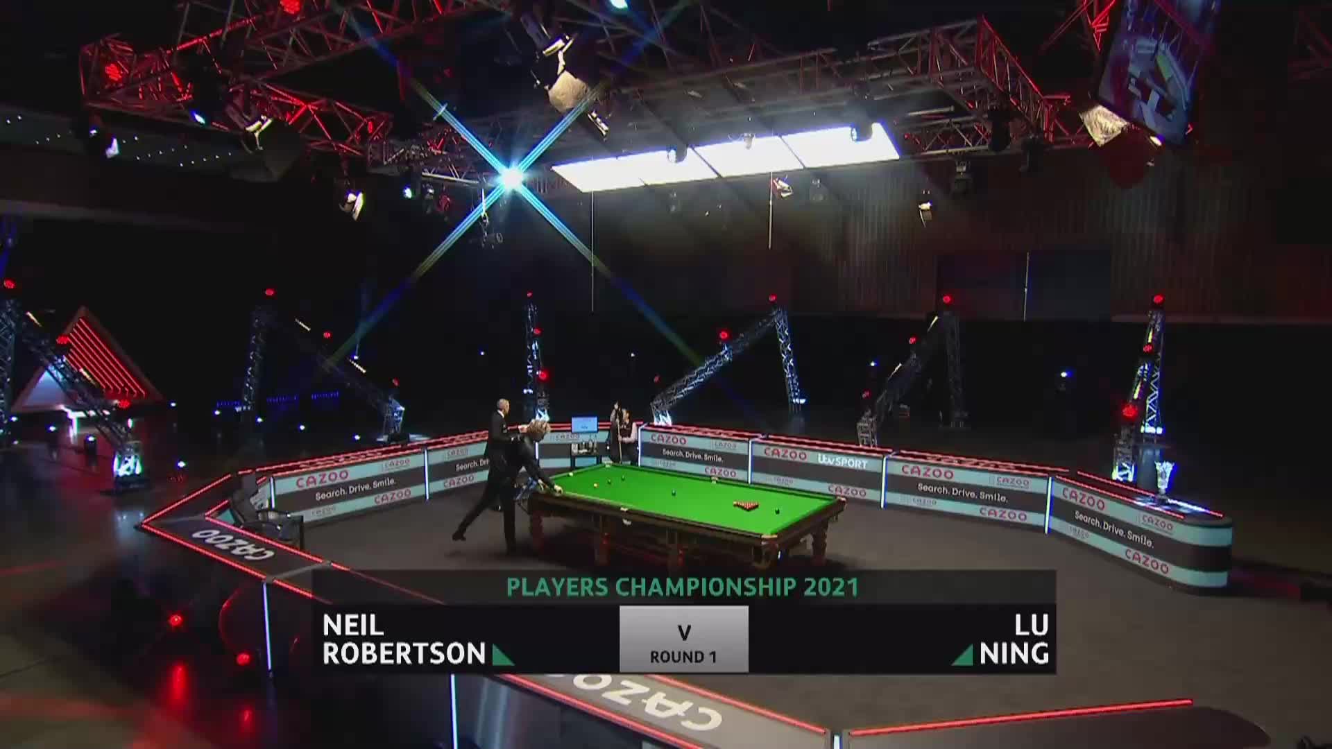 尼尔·罗伯逊VS鲁宁 2月23日球员锦标赛上半场  百嘉解说