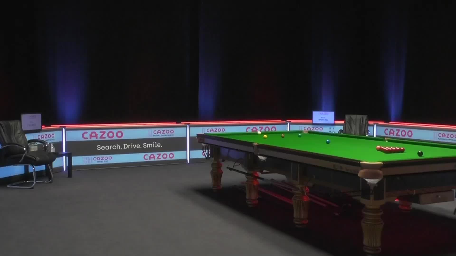 周跃龙  VS  巴里·霍金斯 2月24日球员锦标赛上半场  清流