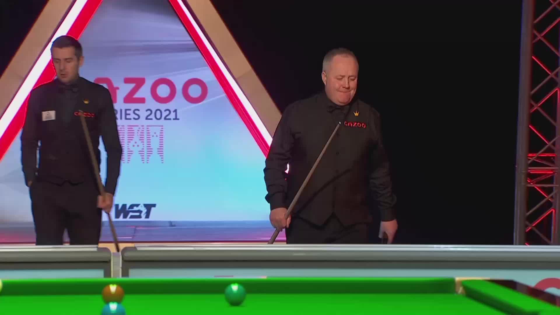 约翰·希金斯VS马克·塞尔比  2月26日球员锦标赛下半场 清流