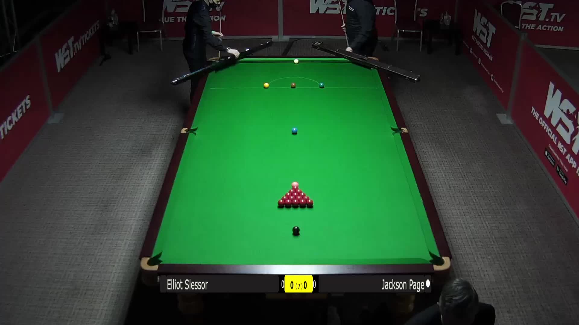 艾利奥特·斯莱瑟VS杰克逊·佩吉 3月3日直布罗陀公开赛 清流