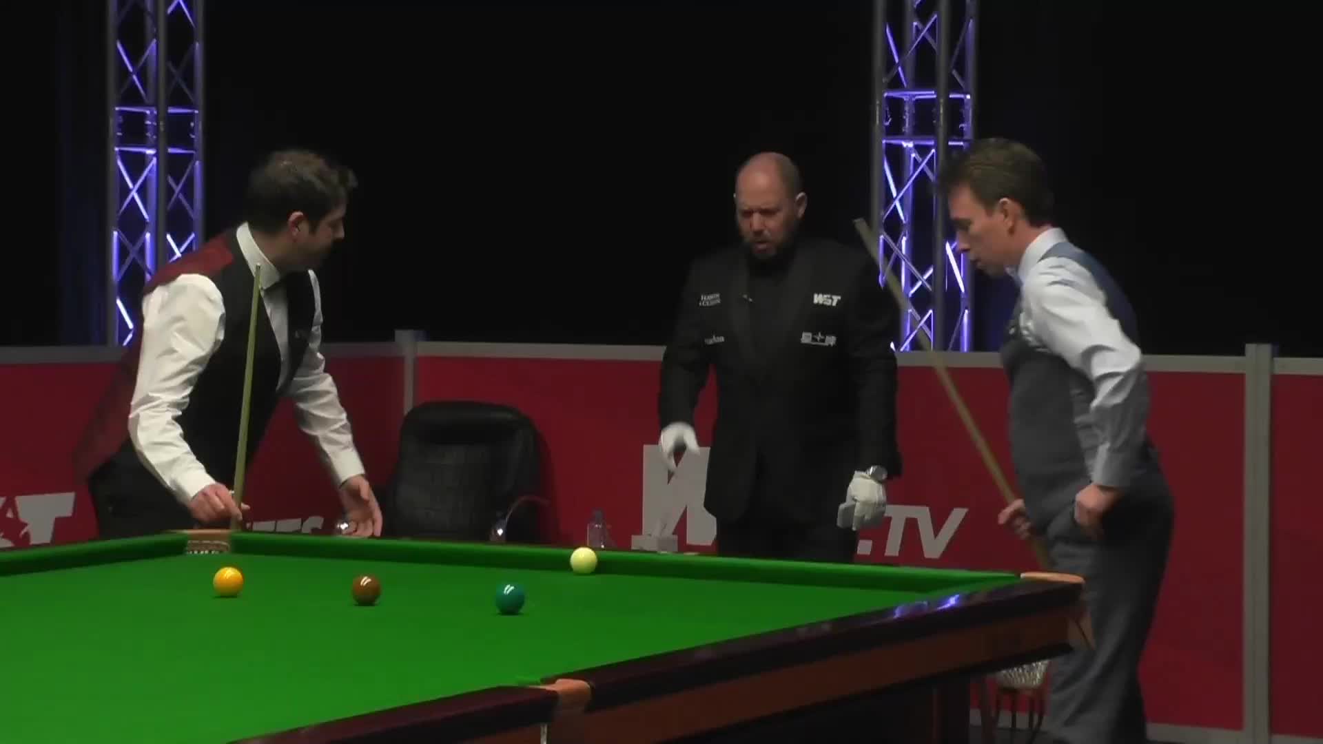 肯·达赫迪VS马修·史蒂文斯 3月3日直布罗陀公开赛 清流