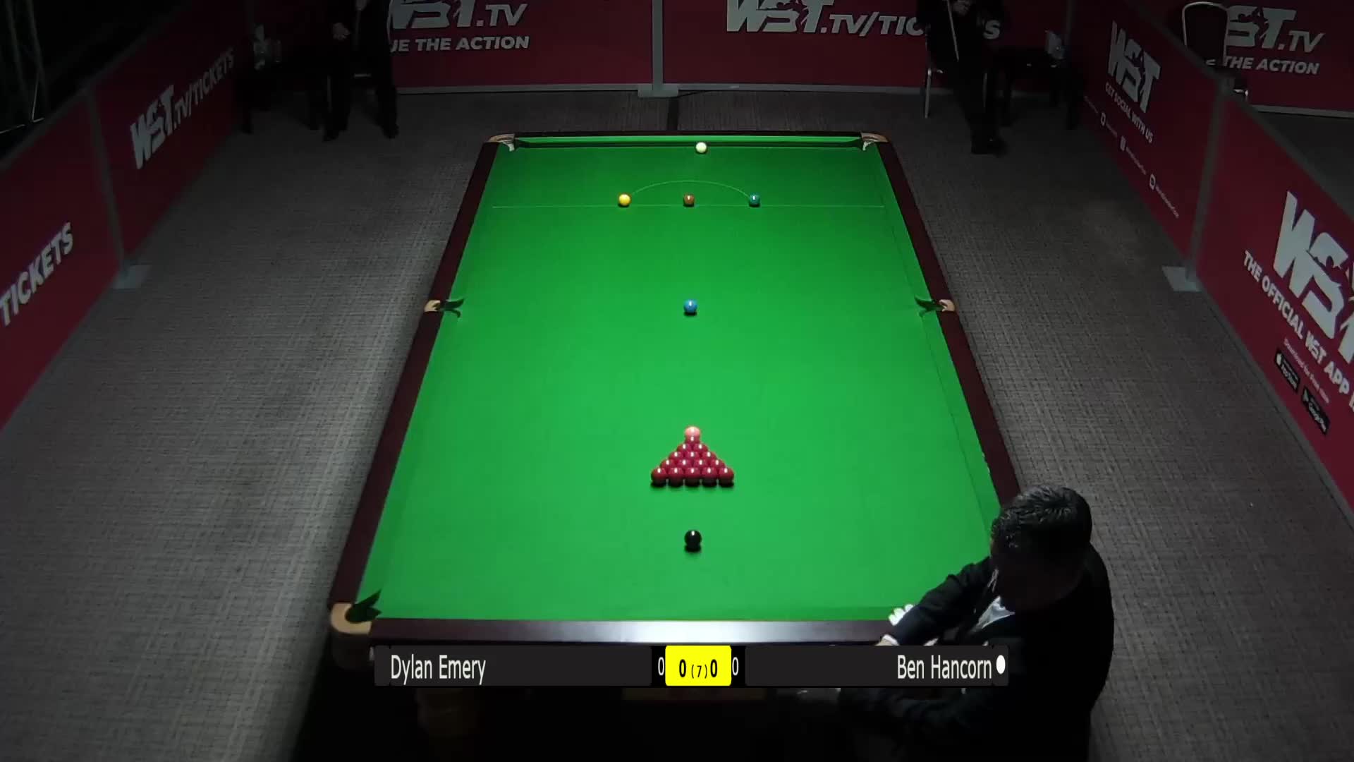 迪伦·埃默里vs本·汉考恩 3月3日直布罗陀公开赛 清流