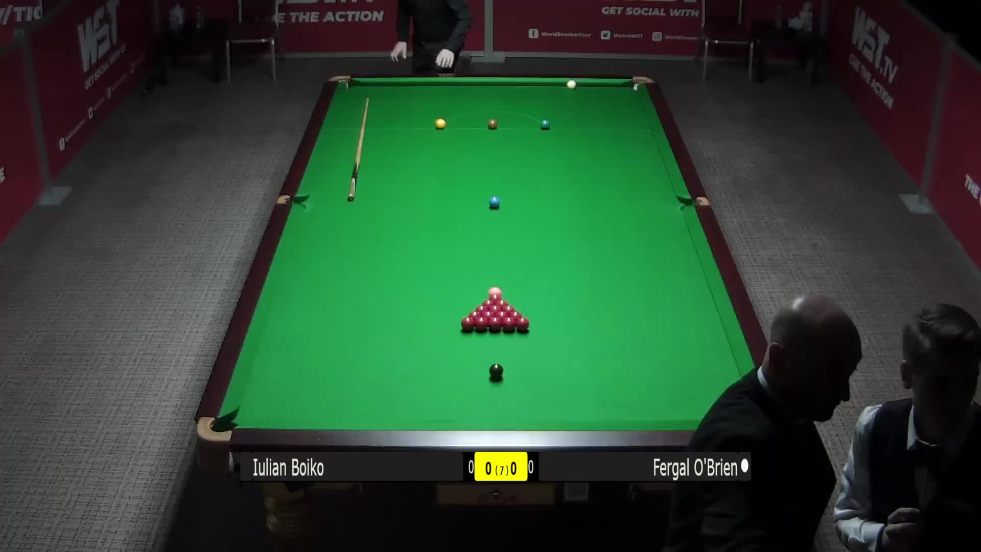 尤里安·伯伊科vs弗盖尔·奥布莱恩 3月4日直布罗陀公开赛 清流