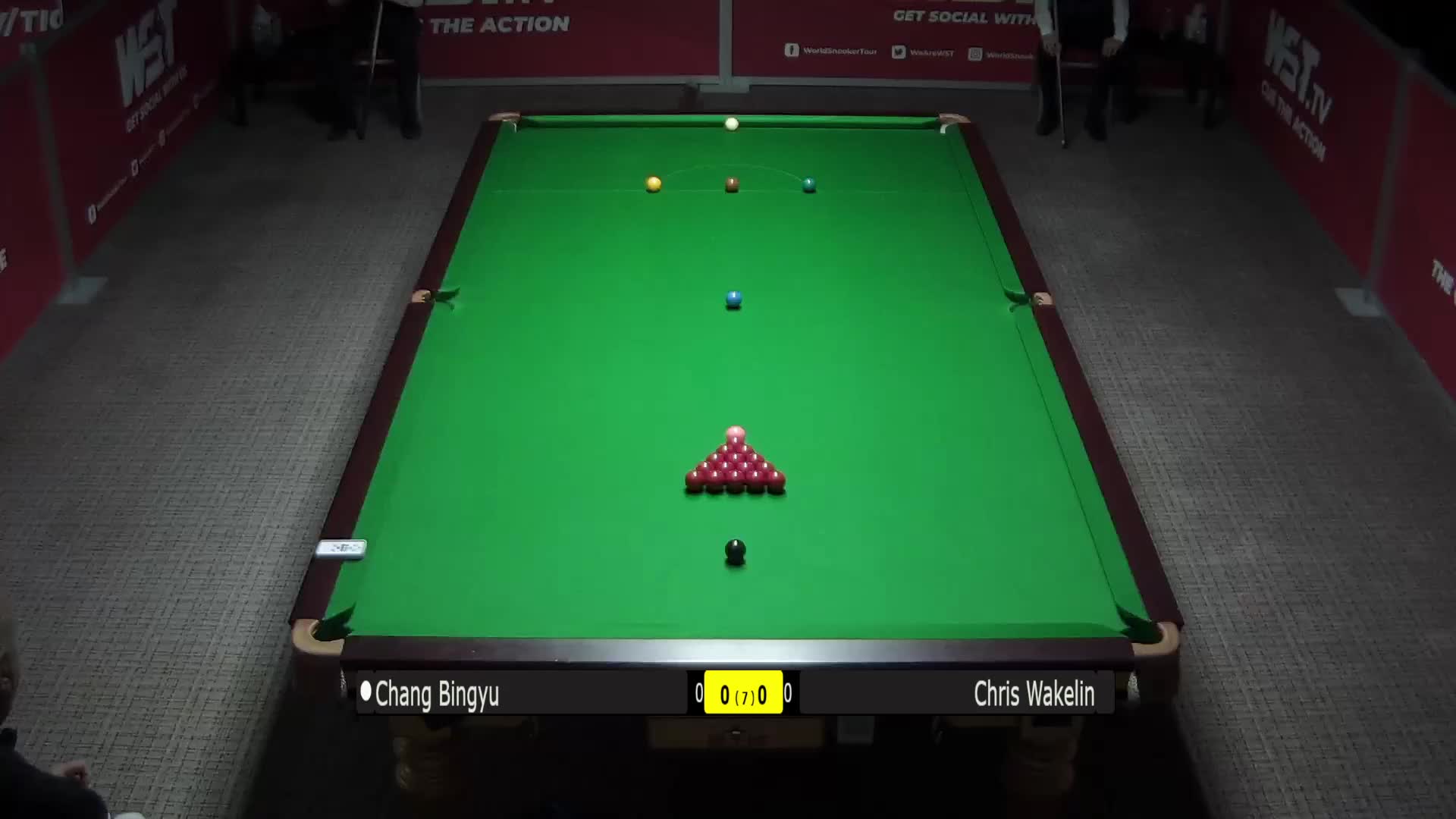 常冰玉vs克里斯·沃克林 3月4日直布罗陀公开赛 清流