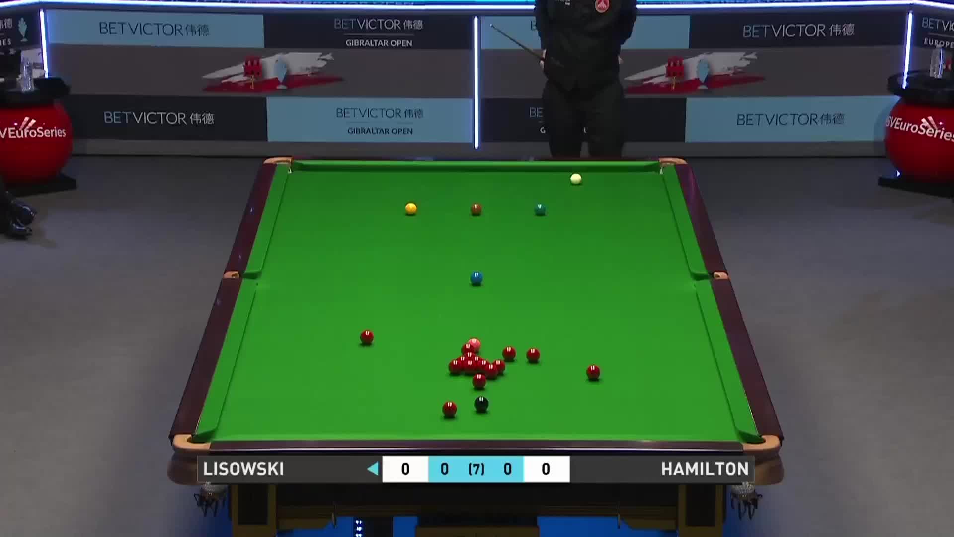 安东尼·汉密尔顿  VS  杰克·利索夫斯基 3月7日直布罗陀公开赛 清流