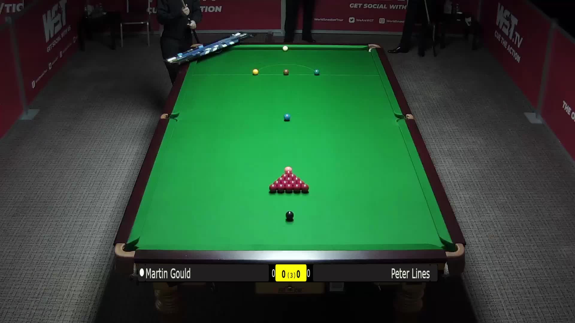 马丁·古尔德vs彼得·莱恩斯  WSTPro8-16回合 清流