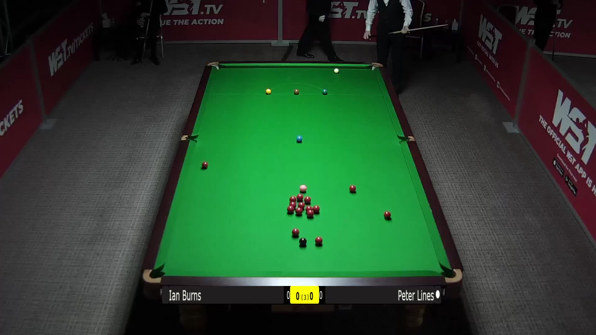 伊恩·伯恩斯vs彼得·莱恩斯  WSTPro8-16回合 清流