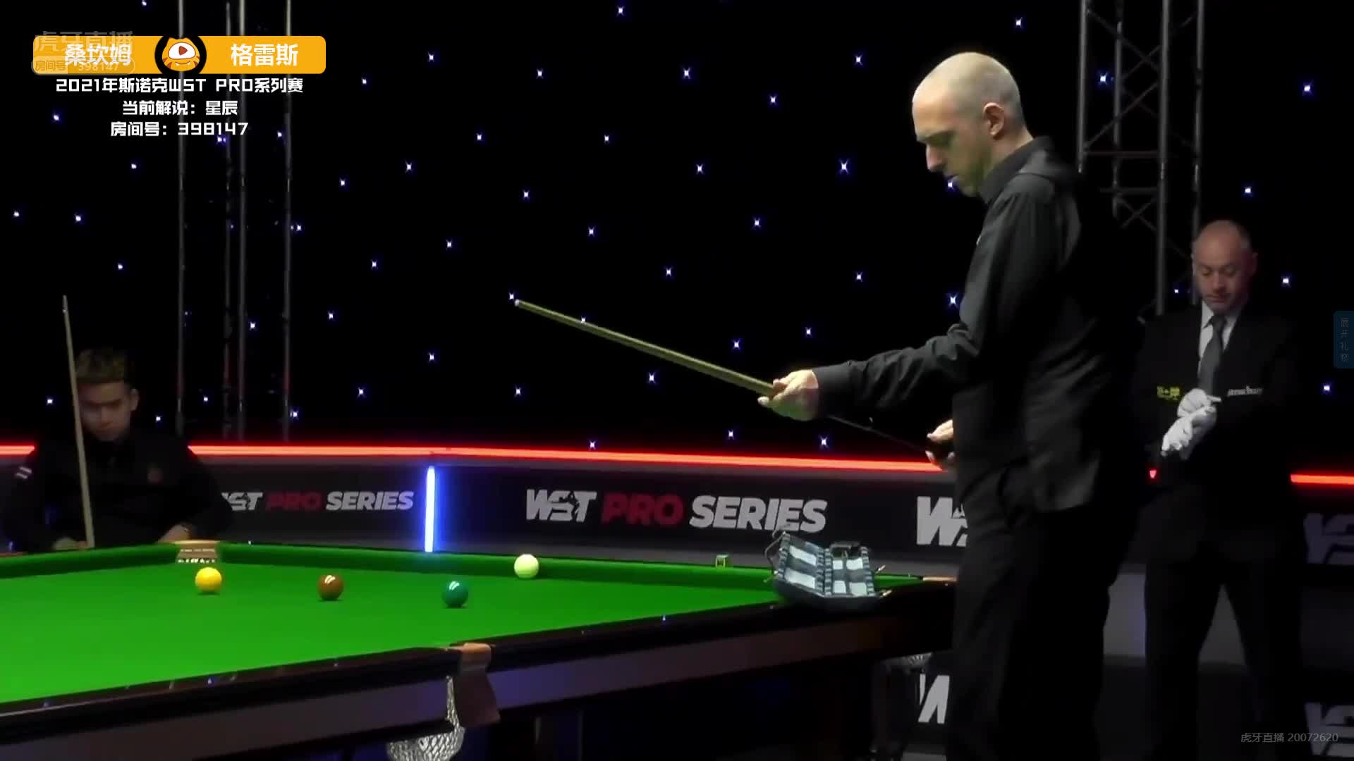 诺鹏·桑坎姆	VS	大卫·格雷斯	WSTPro8-16回合  星辰解说