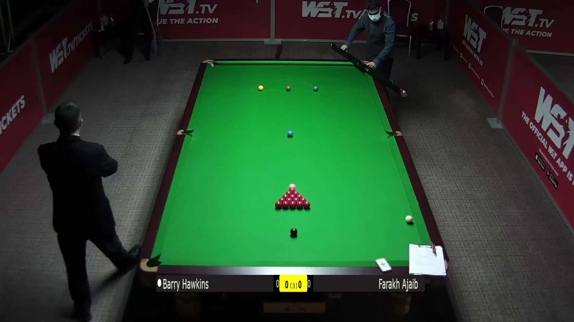 巴里·霍金斯  VS  菲拉克·阿贾博 WSTPro8-16回合 清流