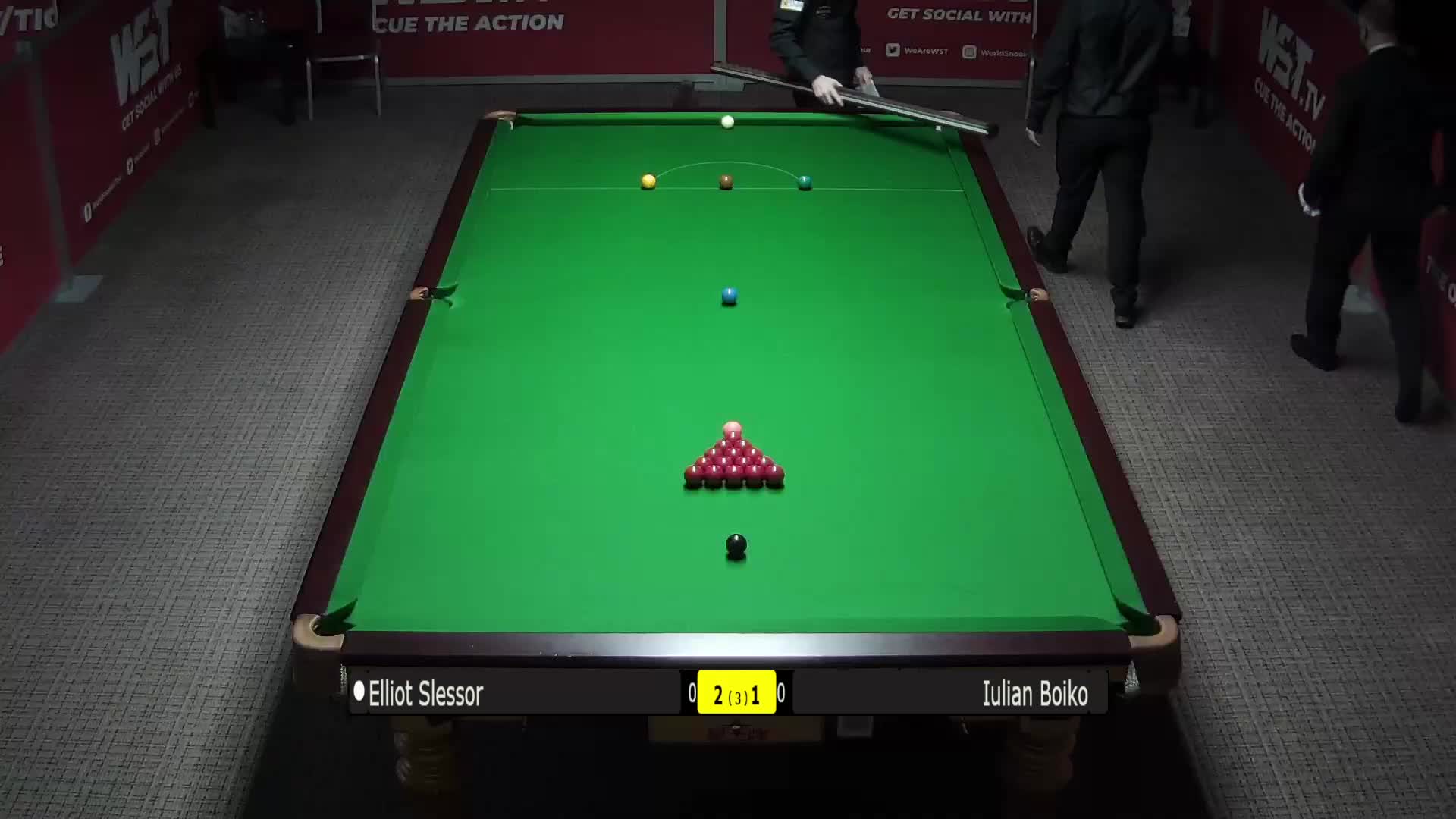 亚历克斯·克伦肖		VS		弗洛里安·纽斯尔 WSTPro8-16回合 清流