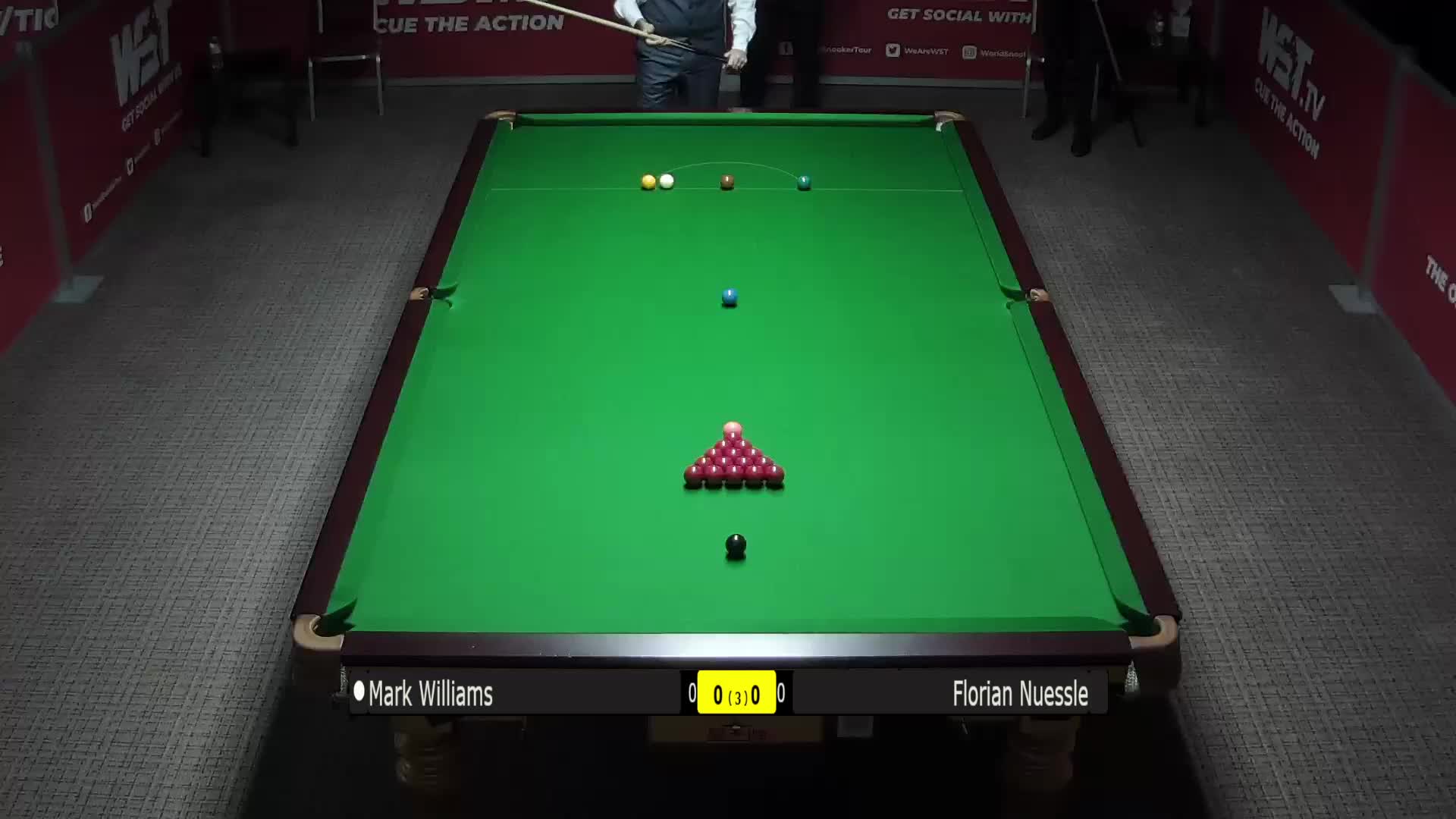 马克·威廉姆斯	VS	弗洛里安·纽斯尔	 WSTPro8-16回合 清流