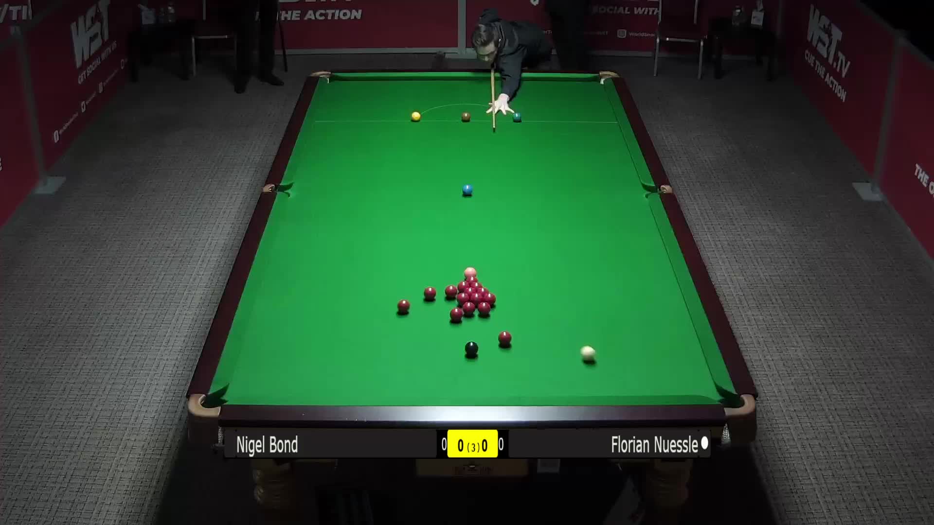 奈杰尔·邦德	VS	弗洛里安·纽斯尔		WSTPro8-16回合 清流