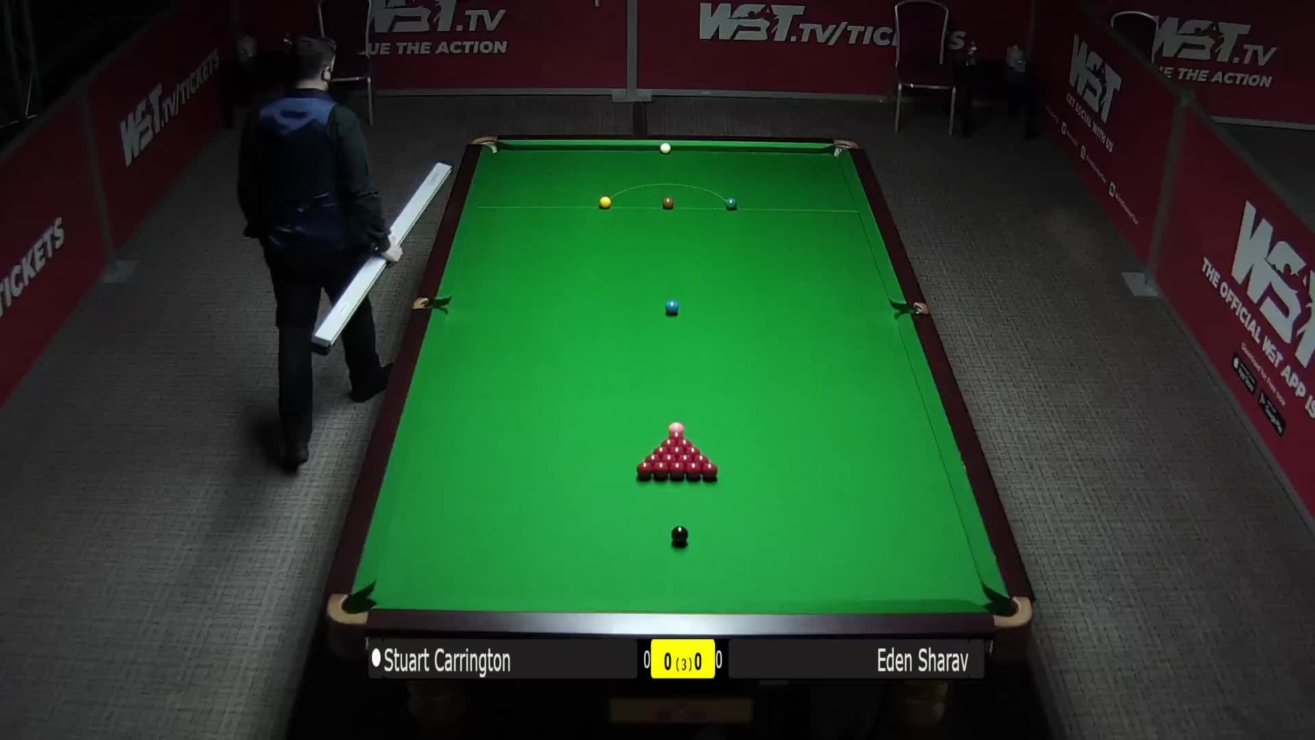 斯图尔特·卡灵顿	VS	艾登·沙拉夫	WSTPro8-16回合 清流