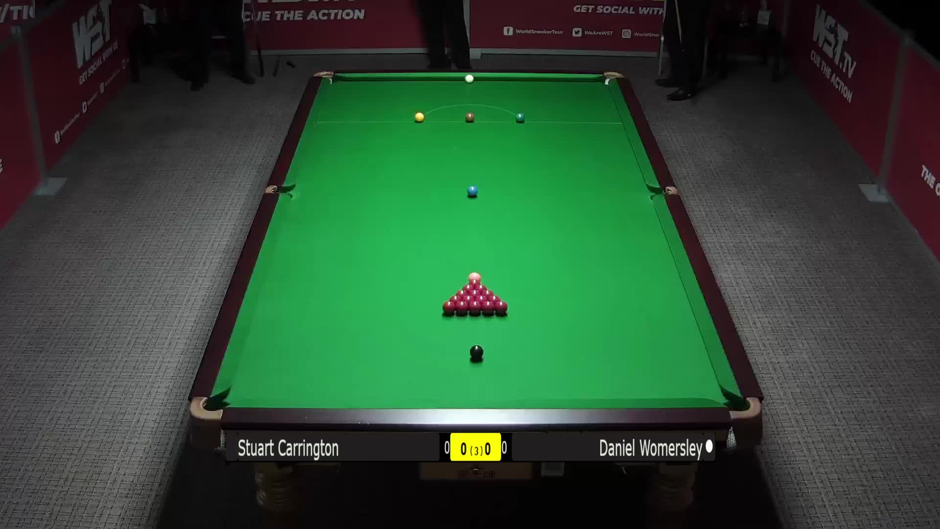 斯图尔特·卡灵顿	VS	丹尼尔·沃默斯利	WSTPro8-16回合 清流