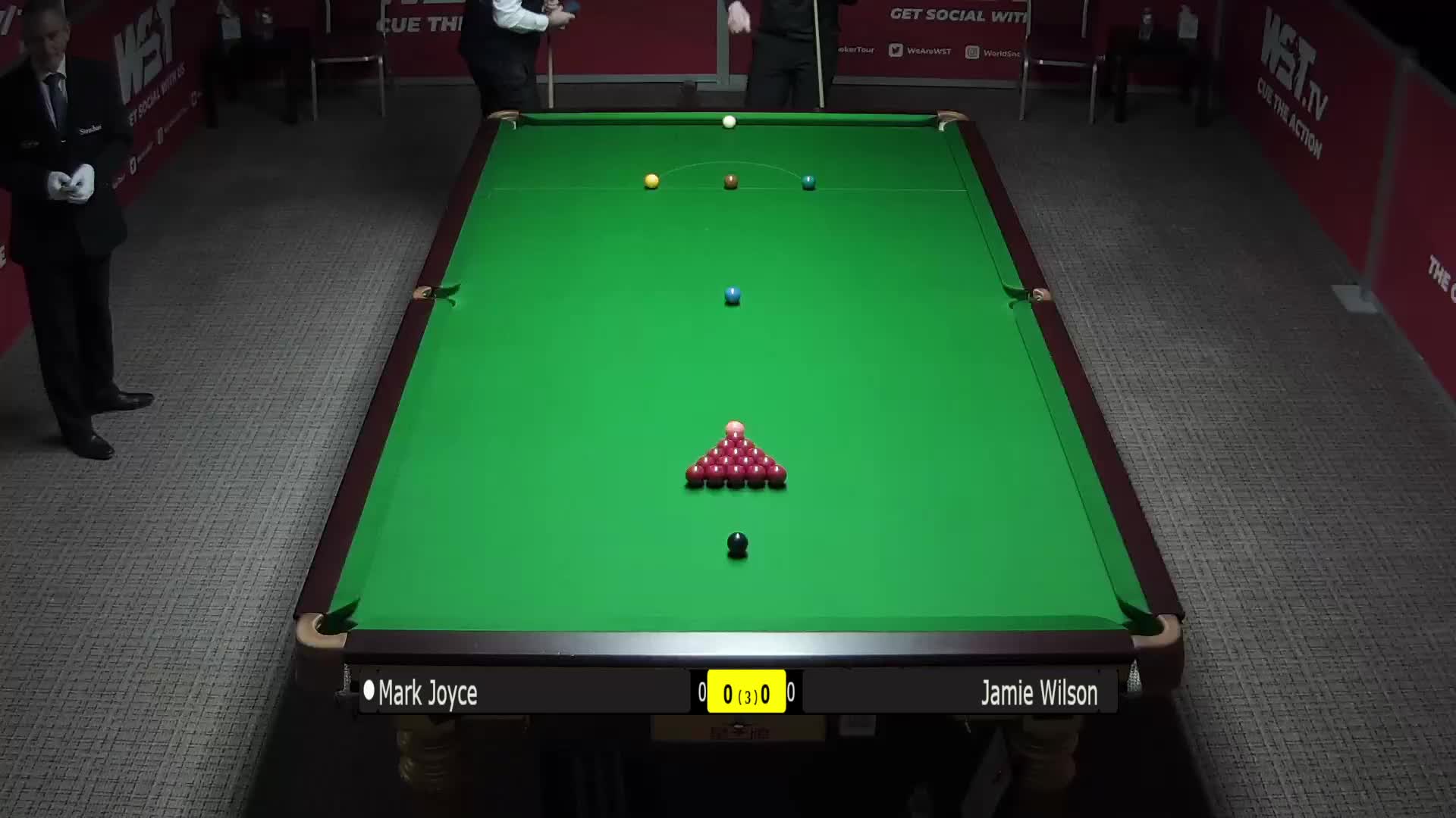 马克·乔伊斯  VS  詹姆·威尔逊 WSTPro8-16回合 清流