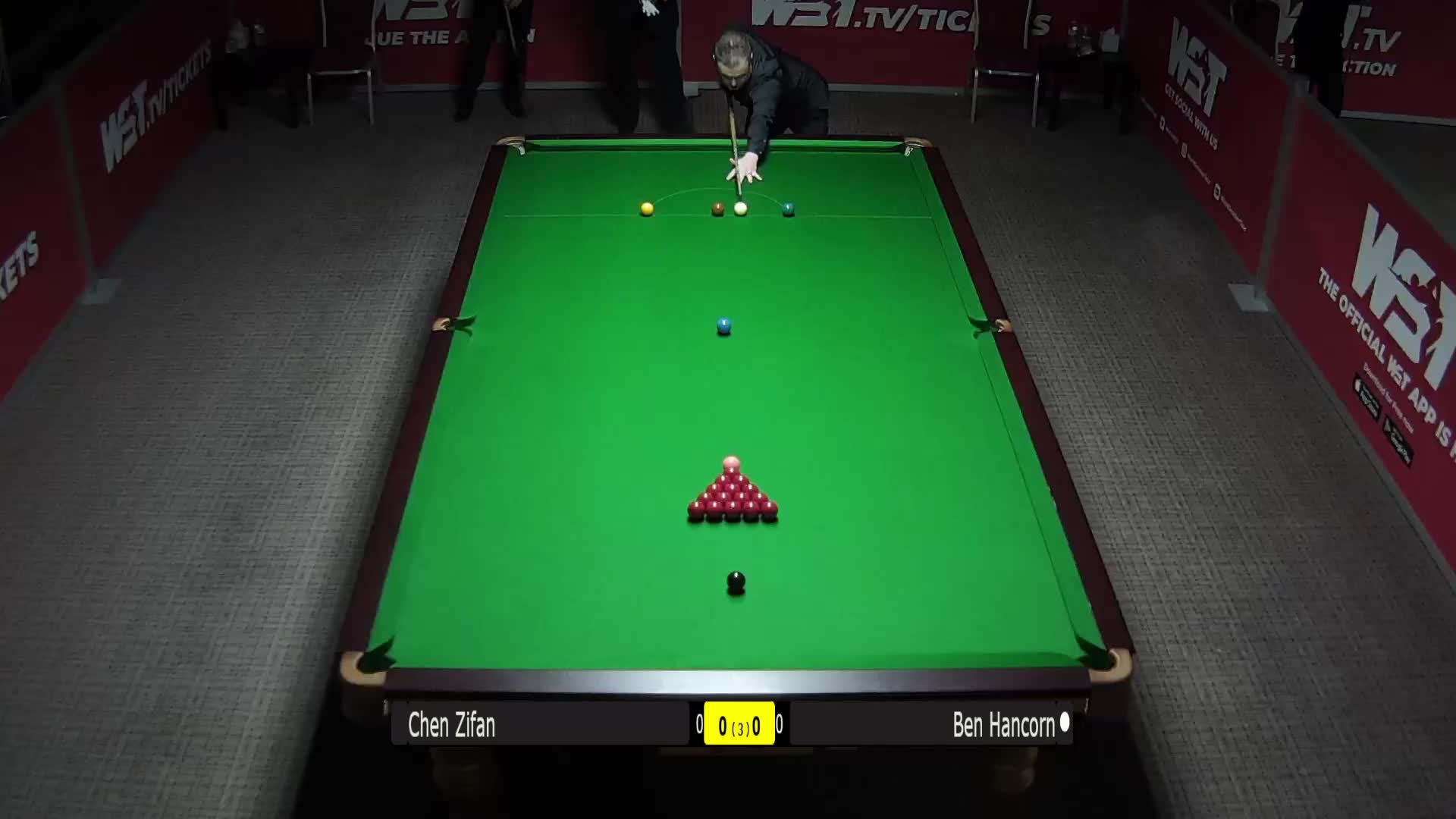 陈子凡 VS  本·汉考恩   WSTPro8-16回合 清流