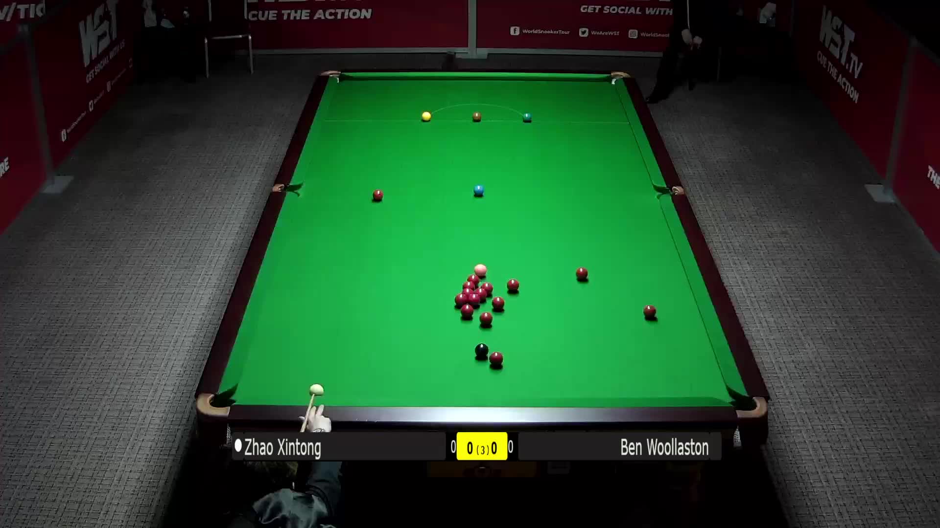 赵心童 VS 本·沃拉斯顿	WSTPro第二阶段 清流