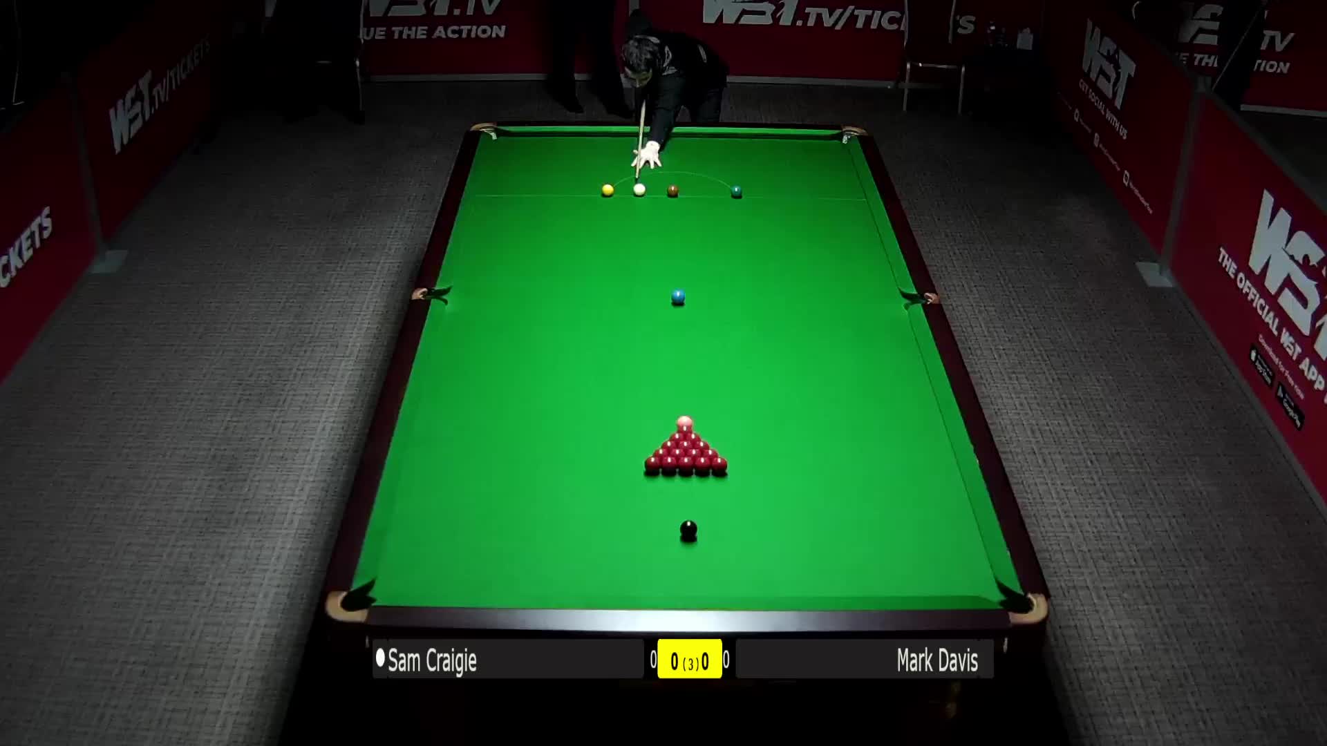 山姆·克雷吉 VS 马克·戴维斯 WSTPro第二阶段 清流