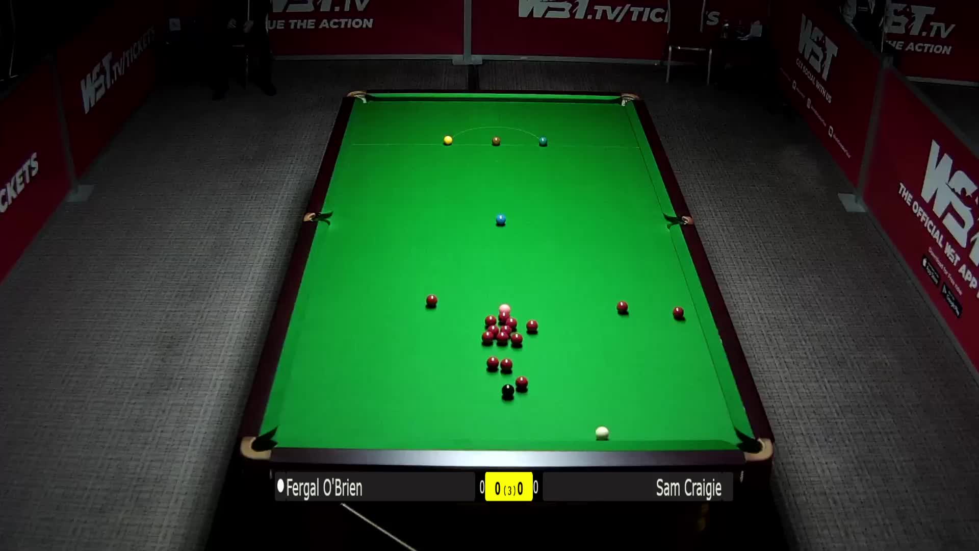 山姆·克雷吉 VS 弗盖尔·奥布莱恩 WSTPro第二阶段 清流