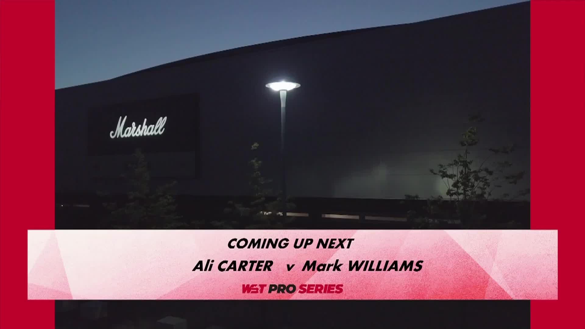 阿里·卡特	VS	马克·威廉姆斯	WSTPro决赛清流