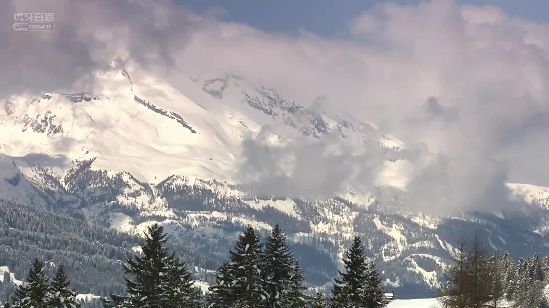 国际雪联高山滑雪世界杯，伦策海德女子小回转0323陈晨解说
