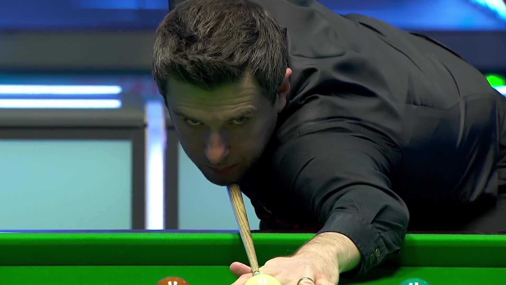 塞尔比vs威尔逊 2021巡回锦标赛下半场 清流