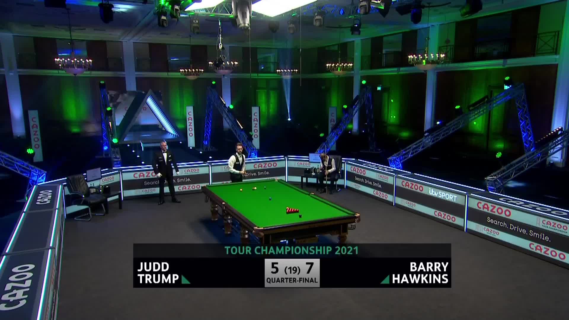 贾德·特鲁姆普VS巴里·霍金斯 2021巡回锦标赛下半场 清流