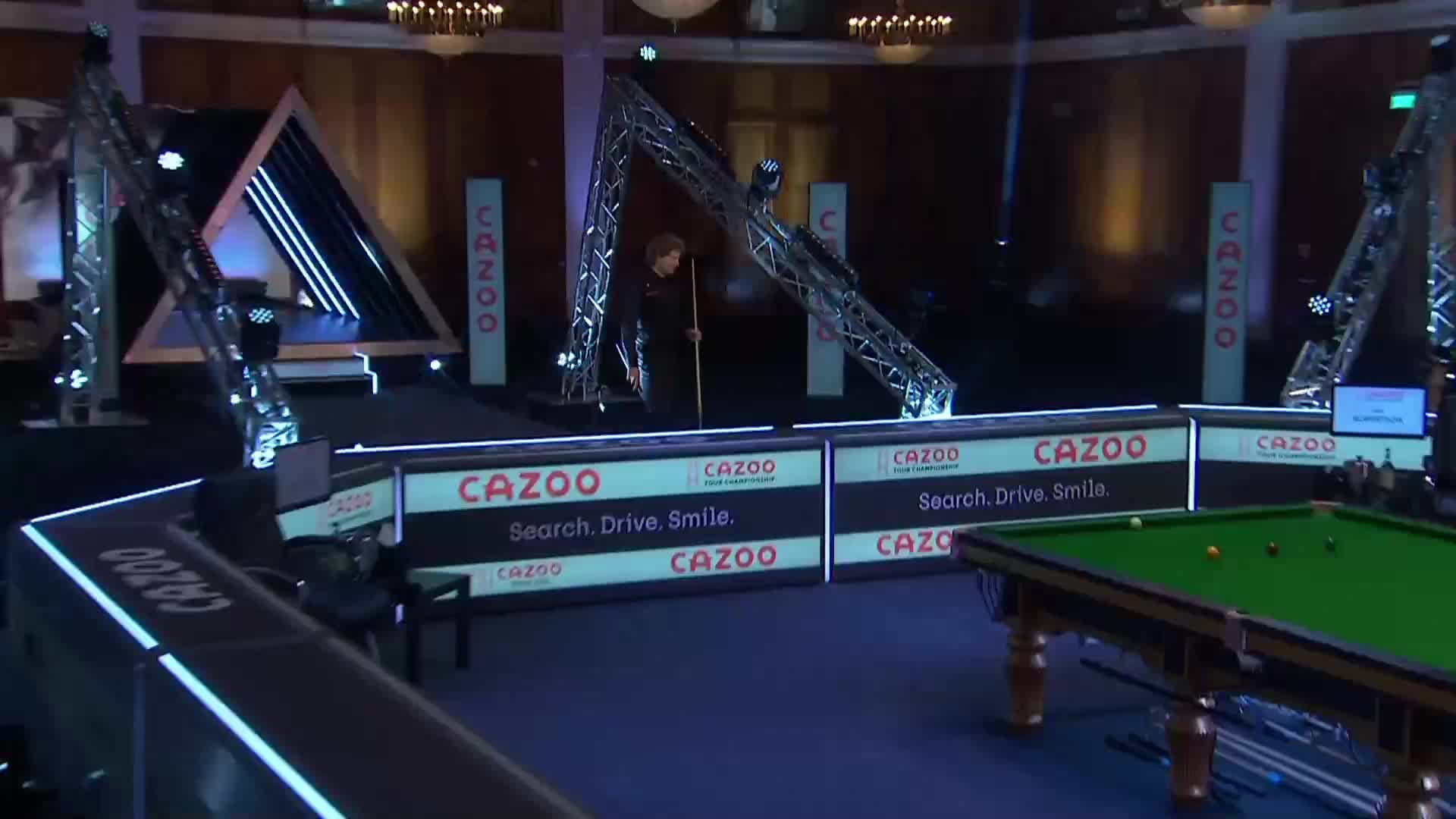 罗尼·奥沙利文vs尼尔·罗伯逊3點2021巡回锦标赛上半场 清流