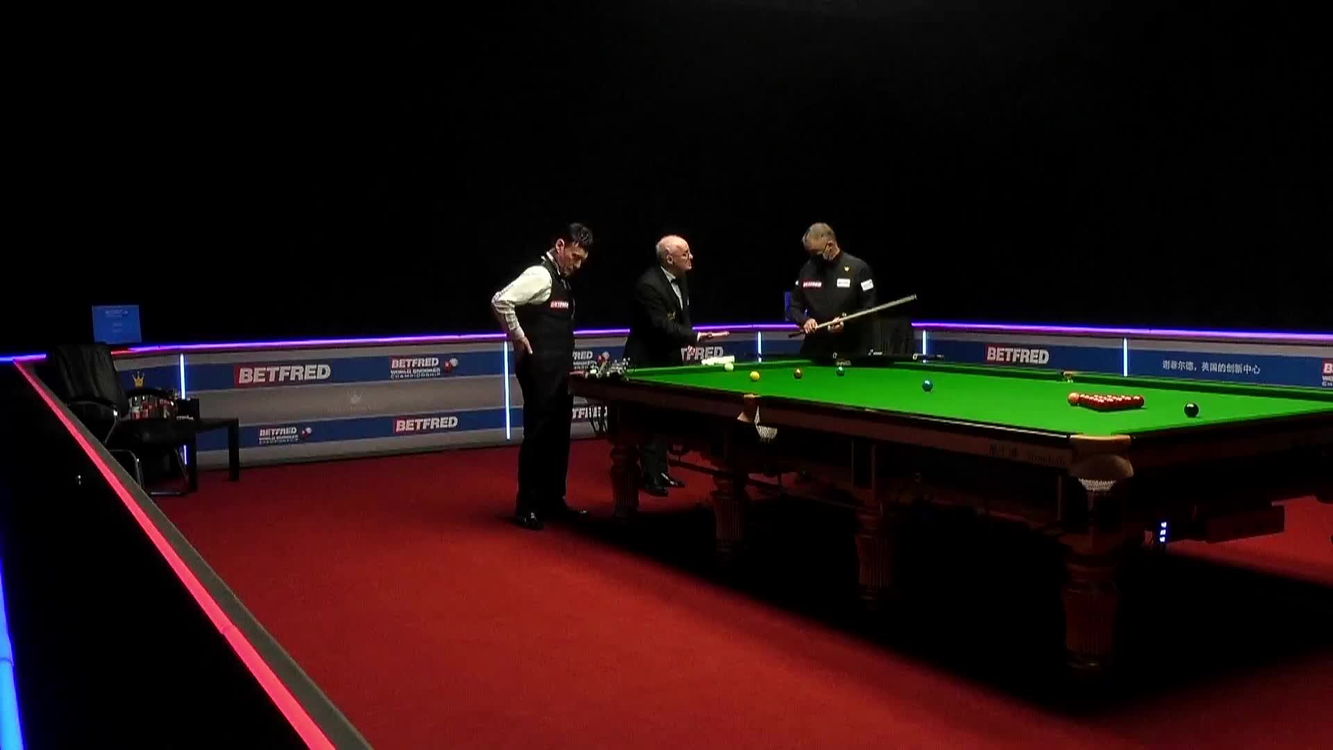 吉米·怀特VS斯蒂芬·亨德利 2021世锦赛资格赛 上半场清流