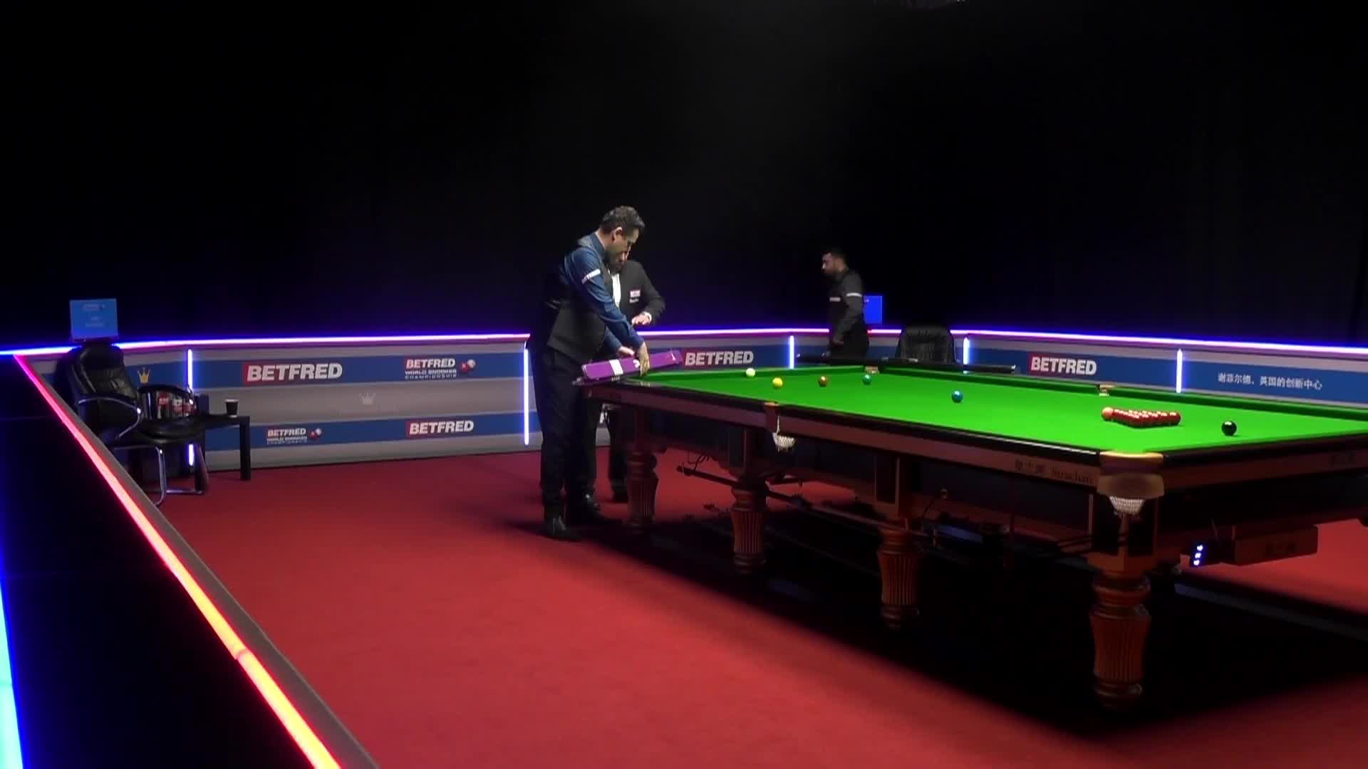 伊戈尔·费格雷多VS菲拉克·阿贾博 清流 上半场 2021世锦赛资格赛