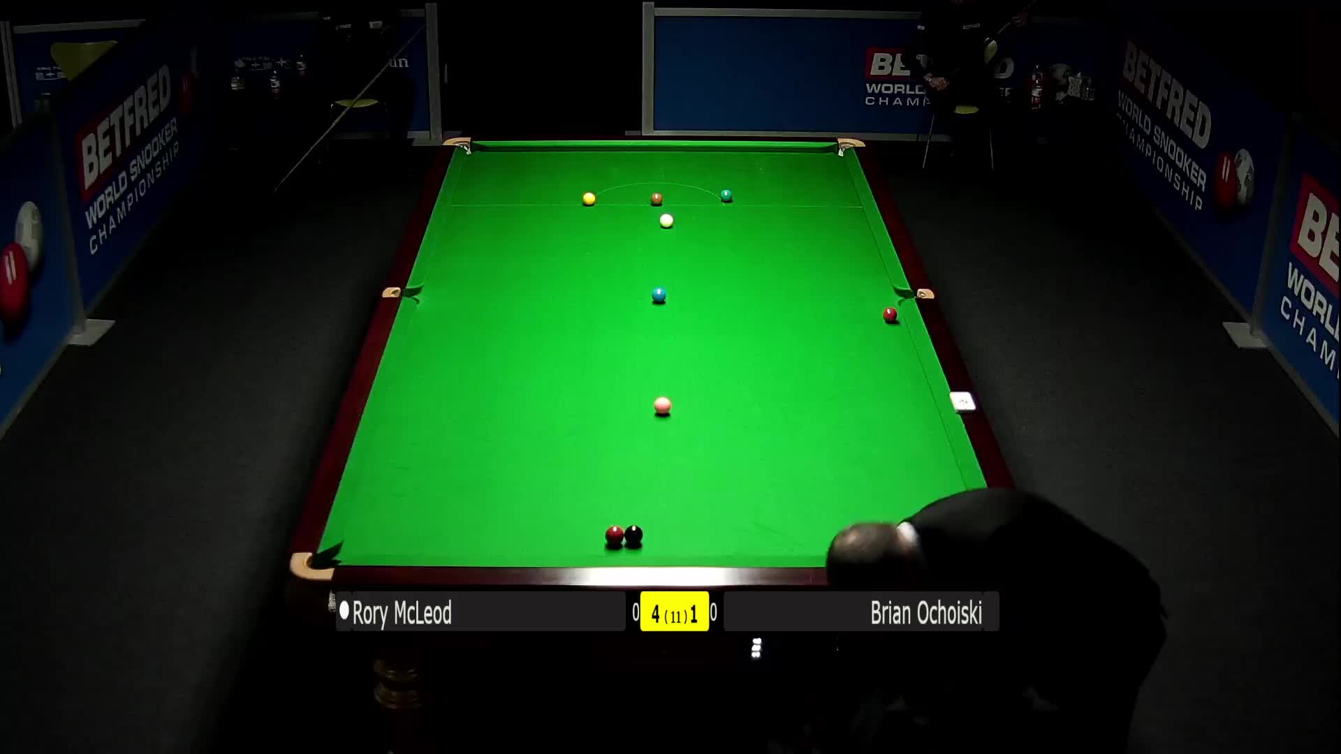 罗里·麦克劳德	VS布莱恩·奥库斯基 清流 下半场 2021世锦赛资格赛	