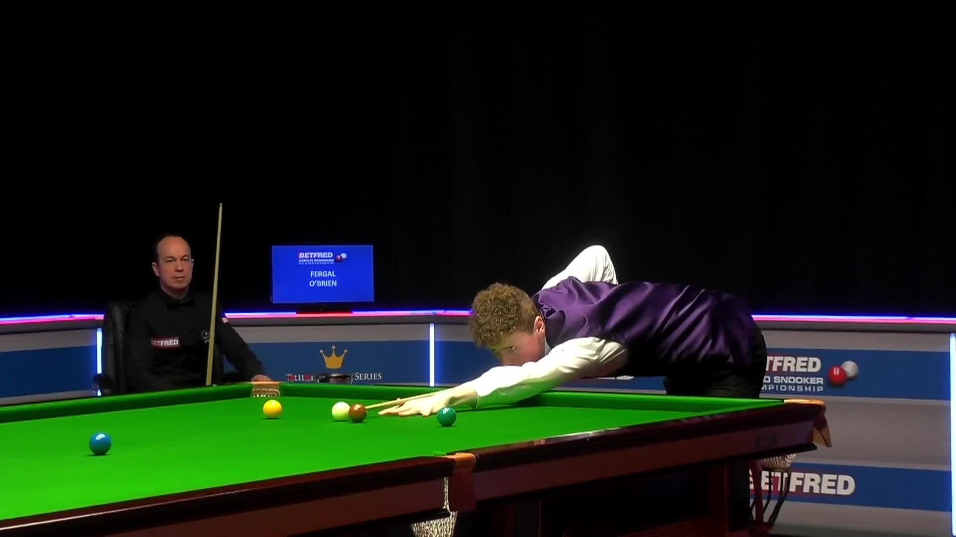 弗盖尔·奥布莱恩vs费加尔·奎因清流世锦赛资格赛下半场