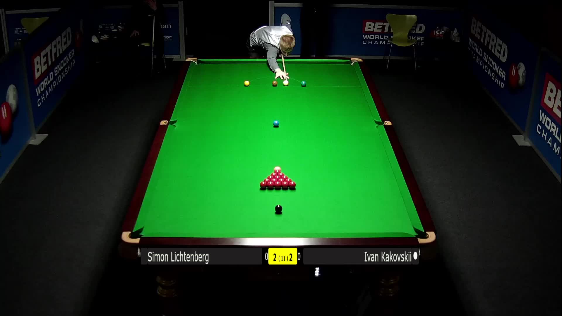 西蒙·利希滕贝格VS伊万·卡科夫斯基	清流世锦赛资格赛下半场