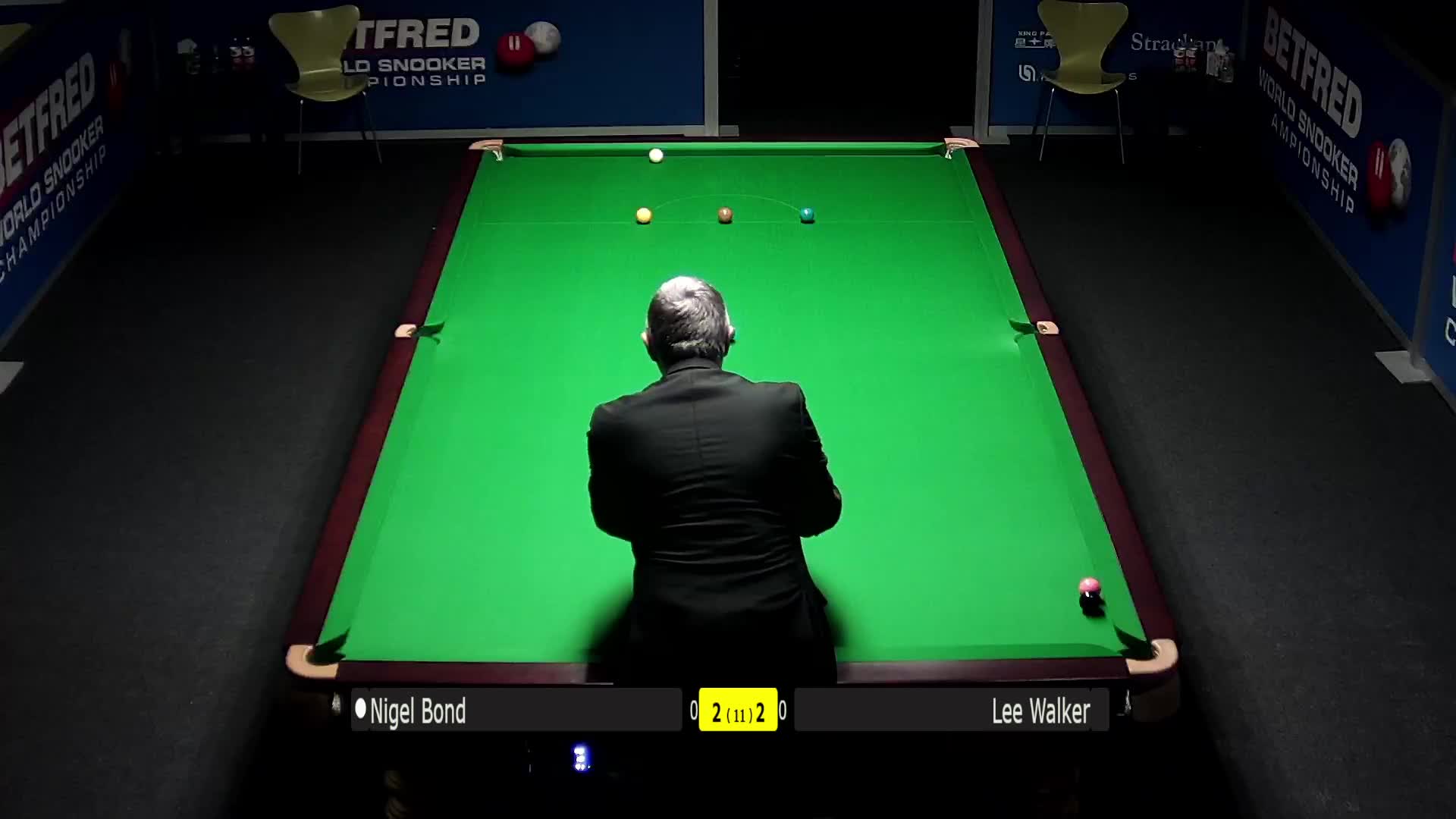 奈杰尔·邦德VS李·沃克 清流 世锦赛资格赛下半场