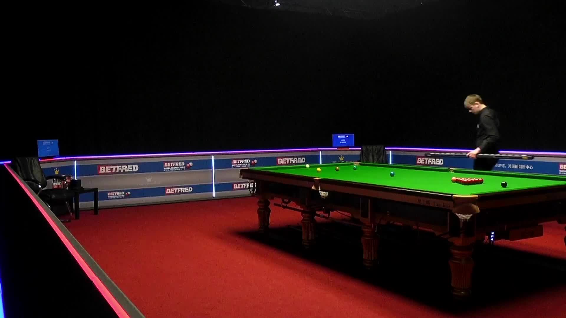 杰克·琼斯vs詹姆·威尔逊清流世锦赛资格赛上半场