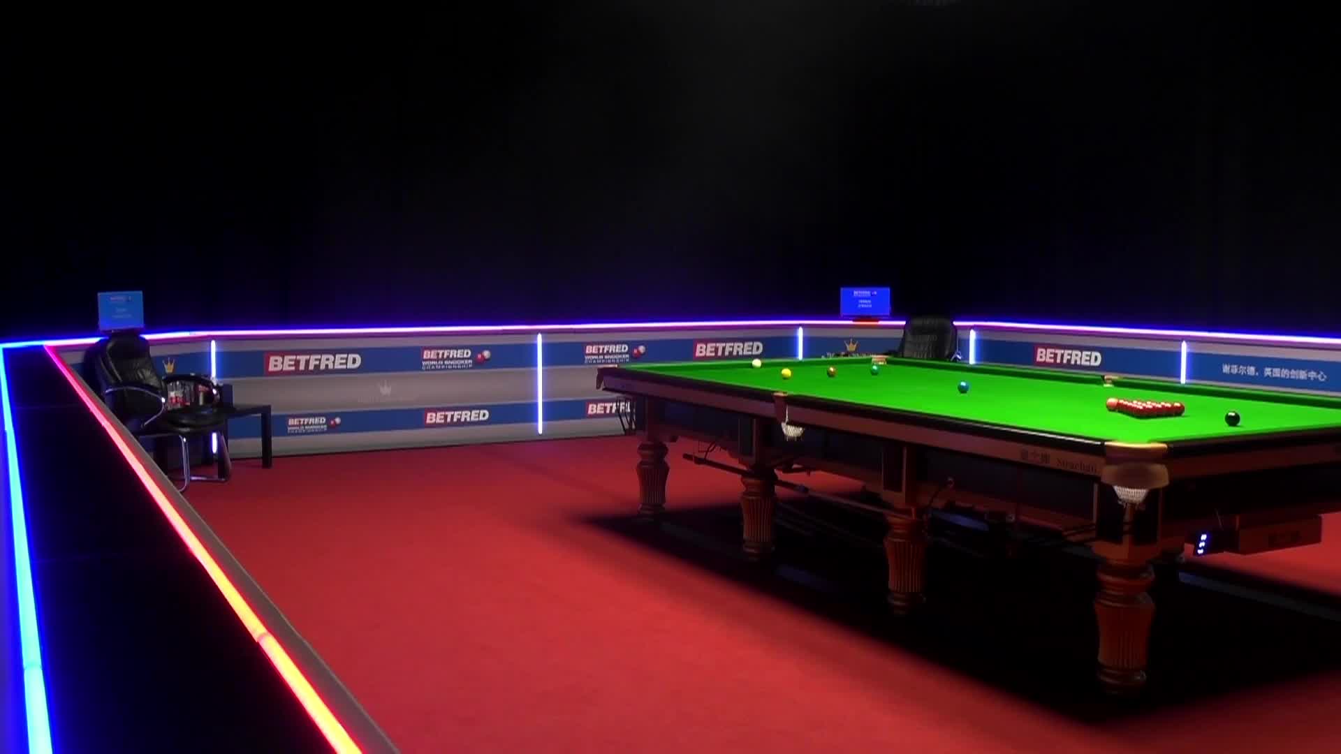 斯图尔特·卡灵顿VS弗盖尔·奥布莱恩 清流 世锦赛资格赛上半场