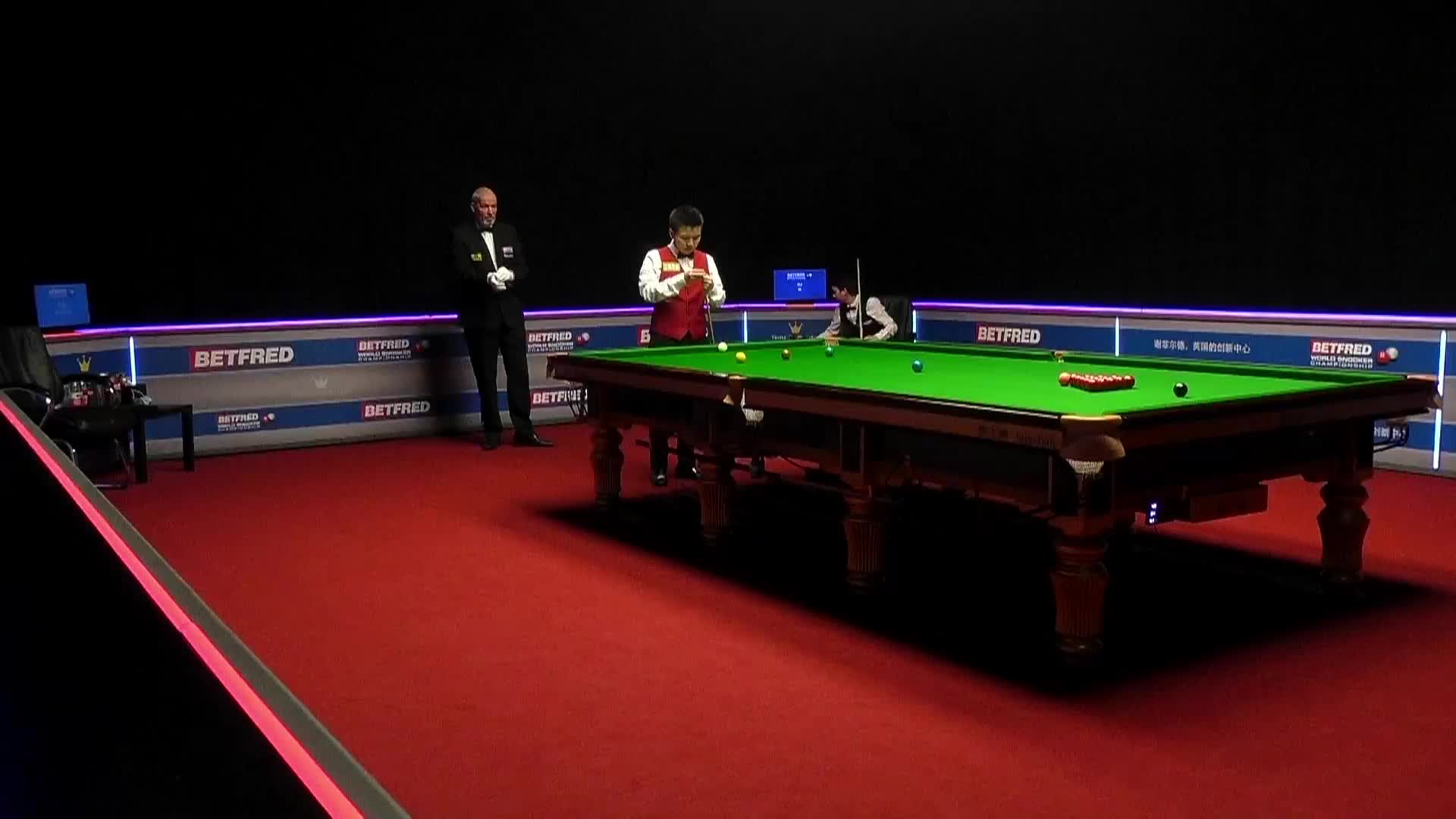 周跃龙vs徐思清流世锦赛资格赛上半场