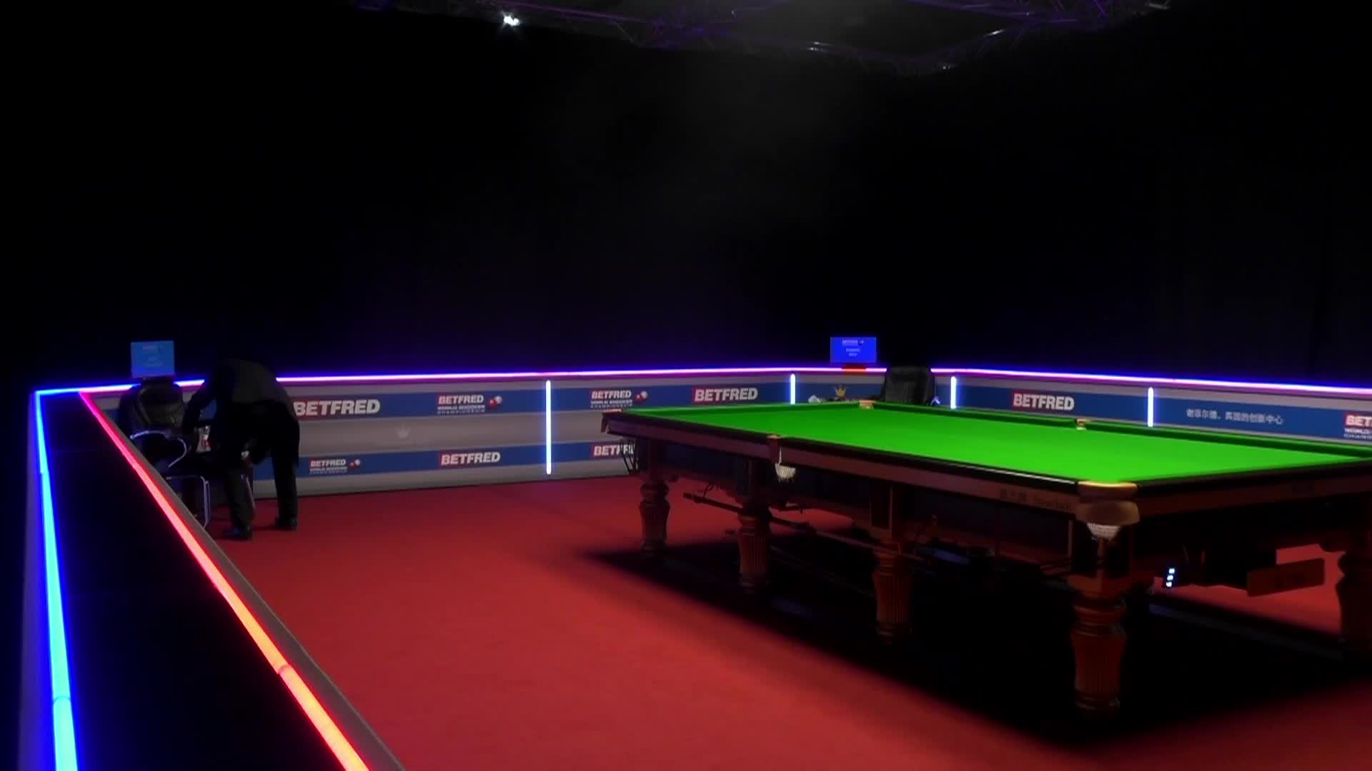 罗伯特·米尔金斯VS乔·奥康纳	清流	斯诺克世锦赛资格赛上半场