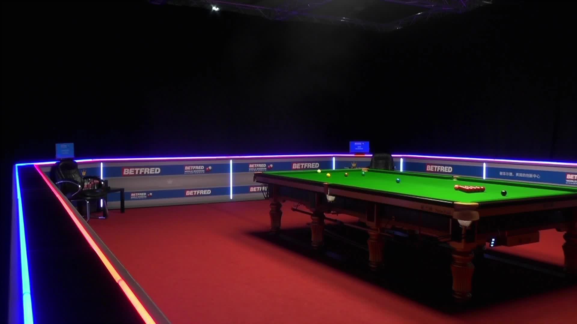 塔猜亚·乌诺VS伊戈尔·费格雷多 瑞盖解说 斯诺克世锦赛资格赛上半场