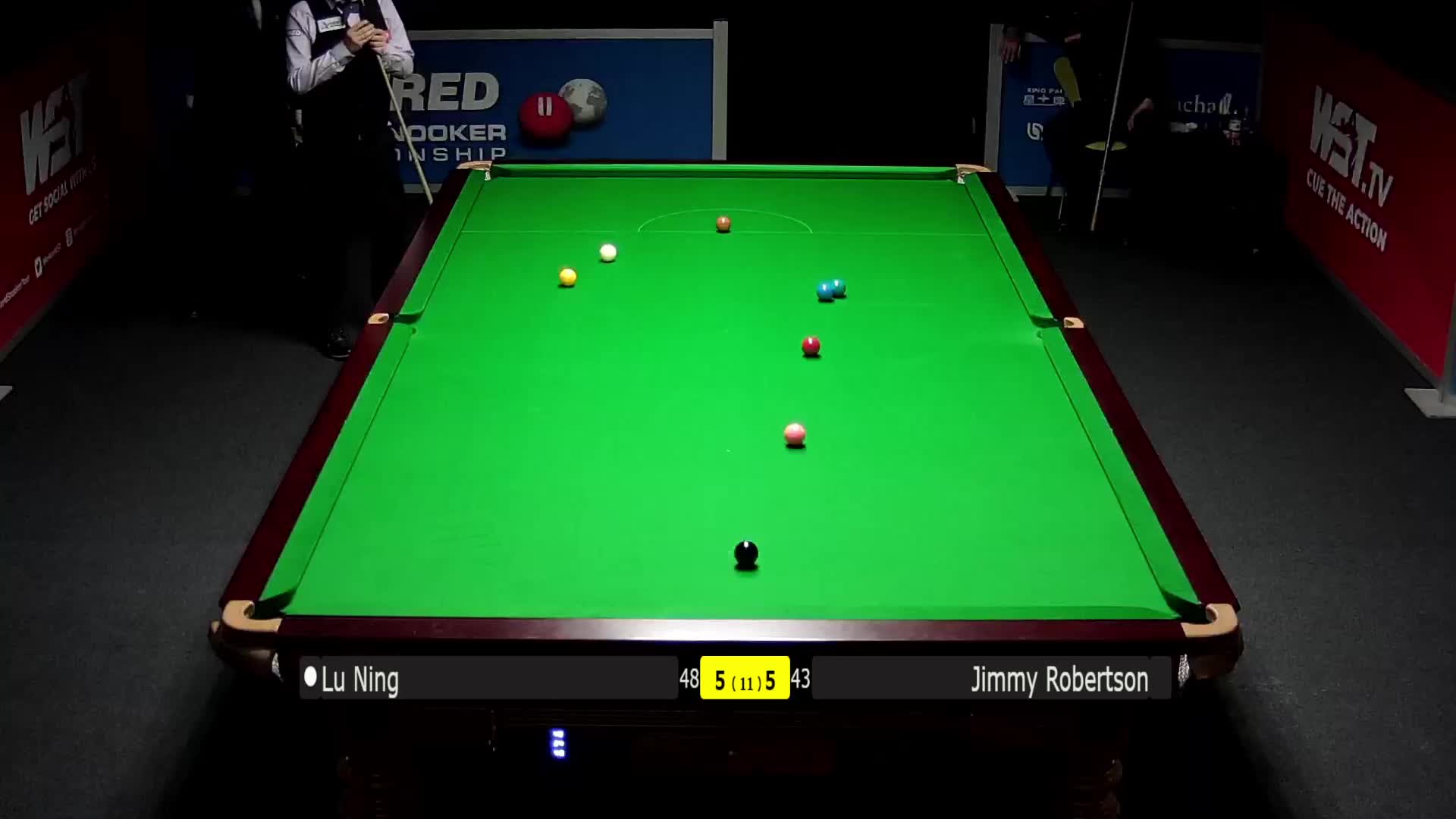 稳住心态，鲁宁连杆拿下比赛