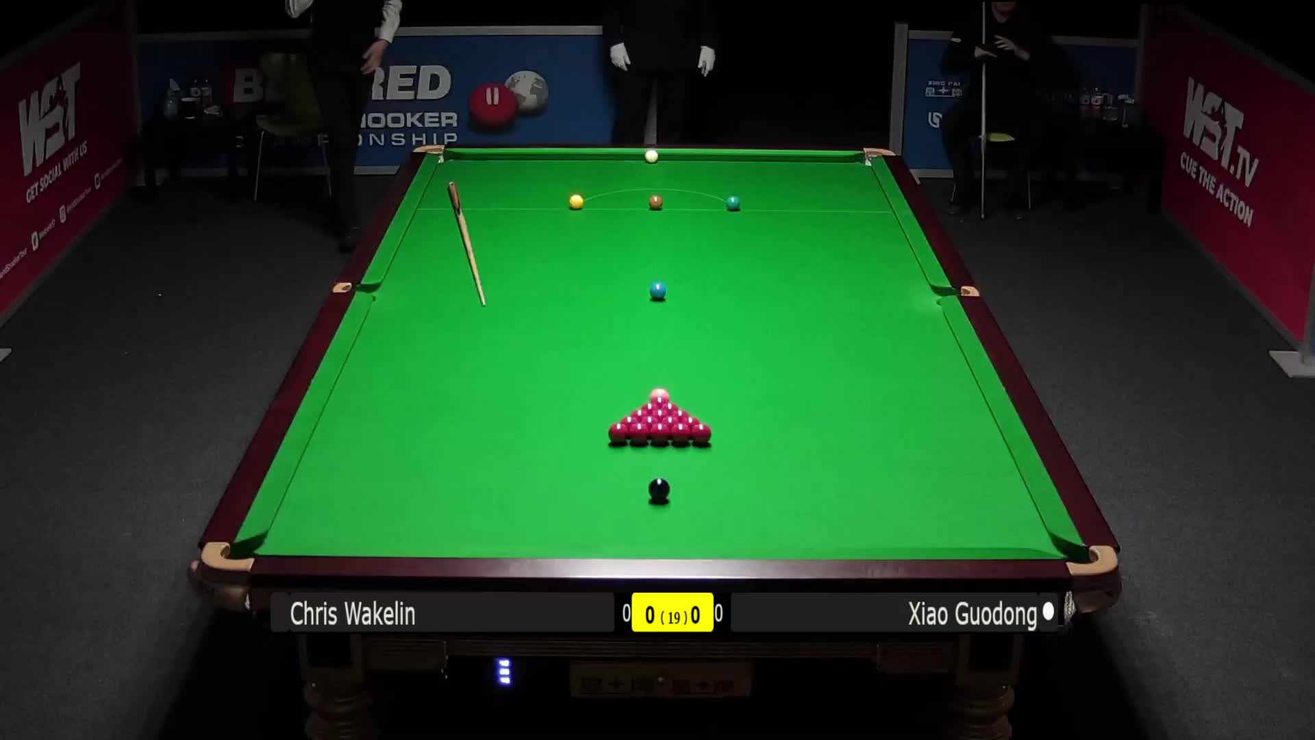 克里斯·沃克林vs肖国栋清流世锦赛资格赛第一阶段上半场