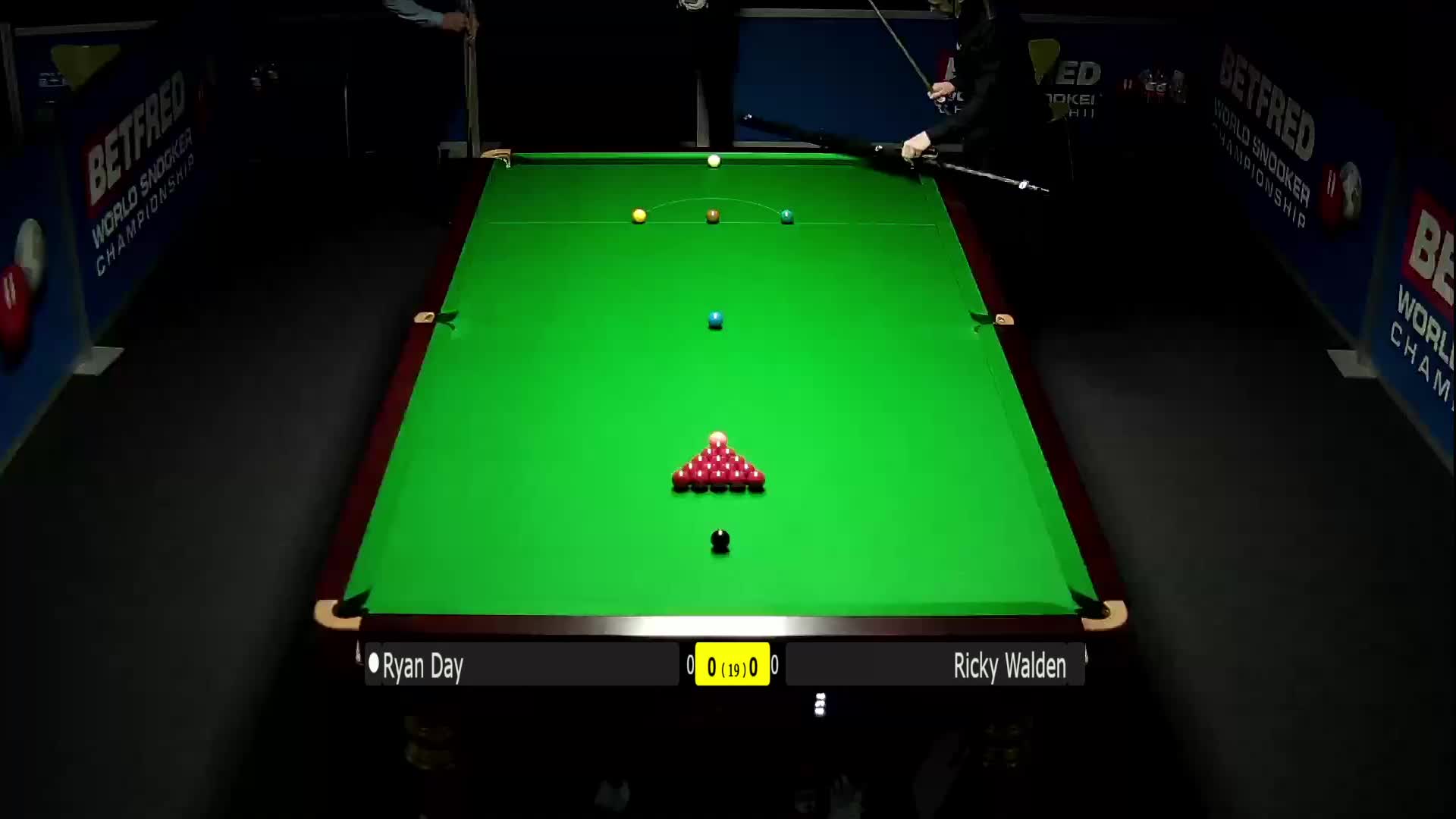 瑞恩·戴vs里奇·沃顿清流世锦赛资格赛第一阶段上半场