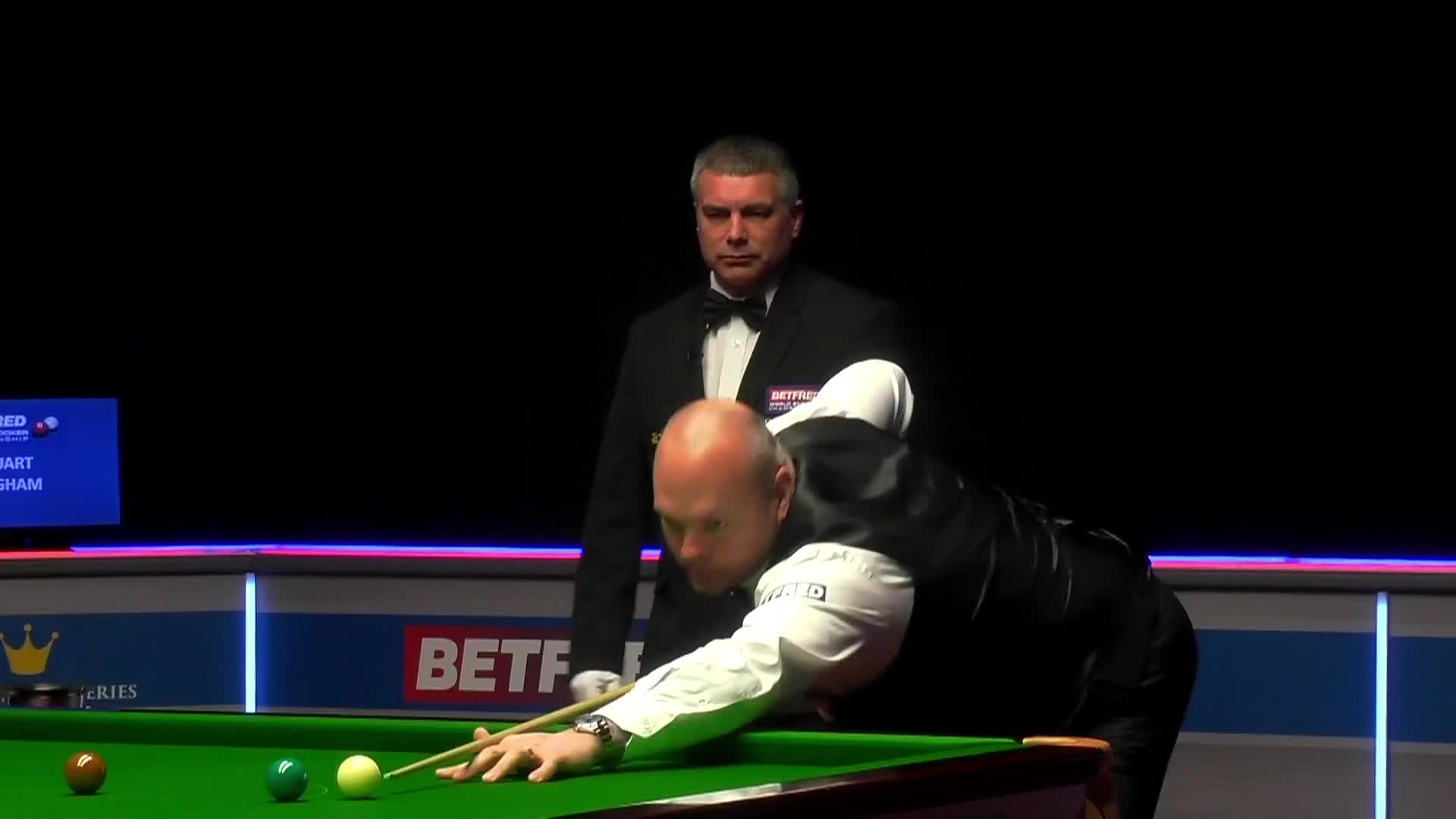 卢卡·布雷切尔VS斯图尔特·宾汉姆 清流 世锦赛资格赛第二阶段上半场